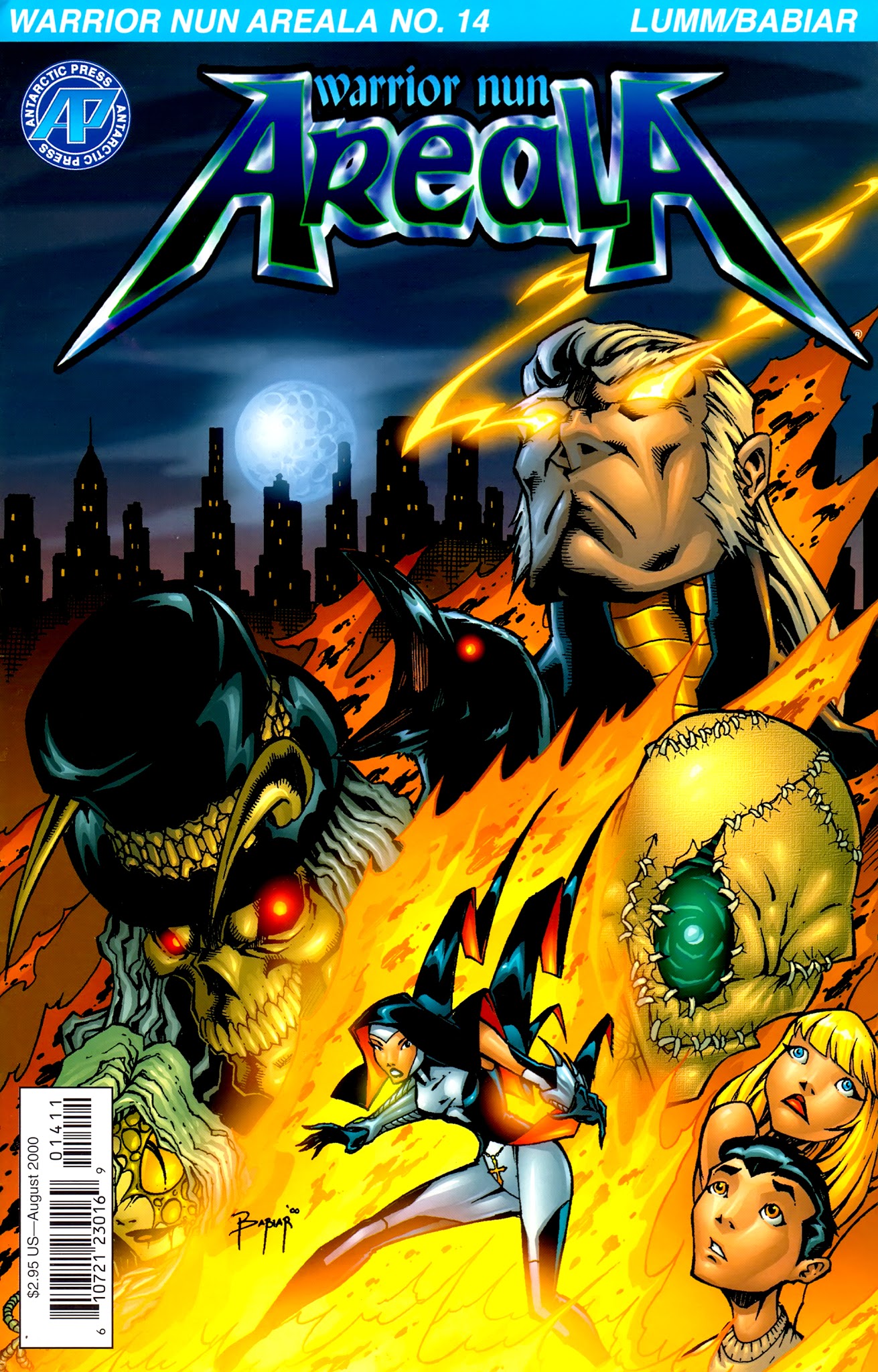 Read online Warrior Nun Areala (1999) comic -  Issue #14 - 1