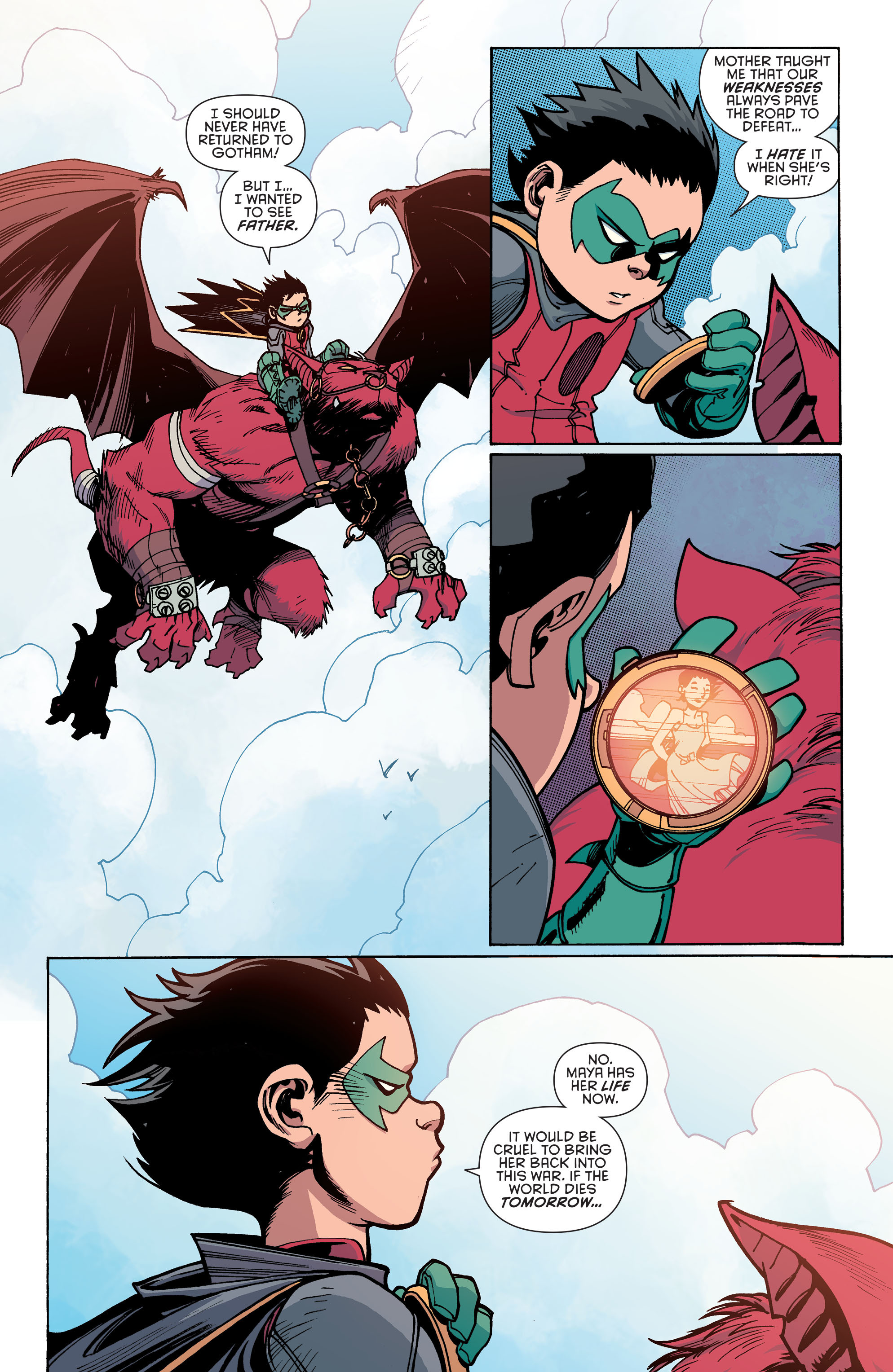 Read online Robin: Son of Batman comic -  Issue #10 - 10