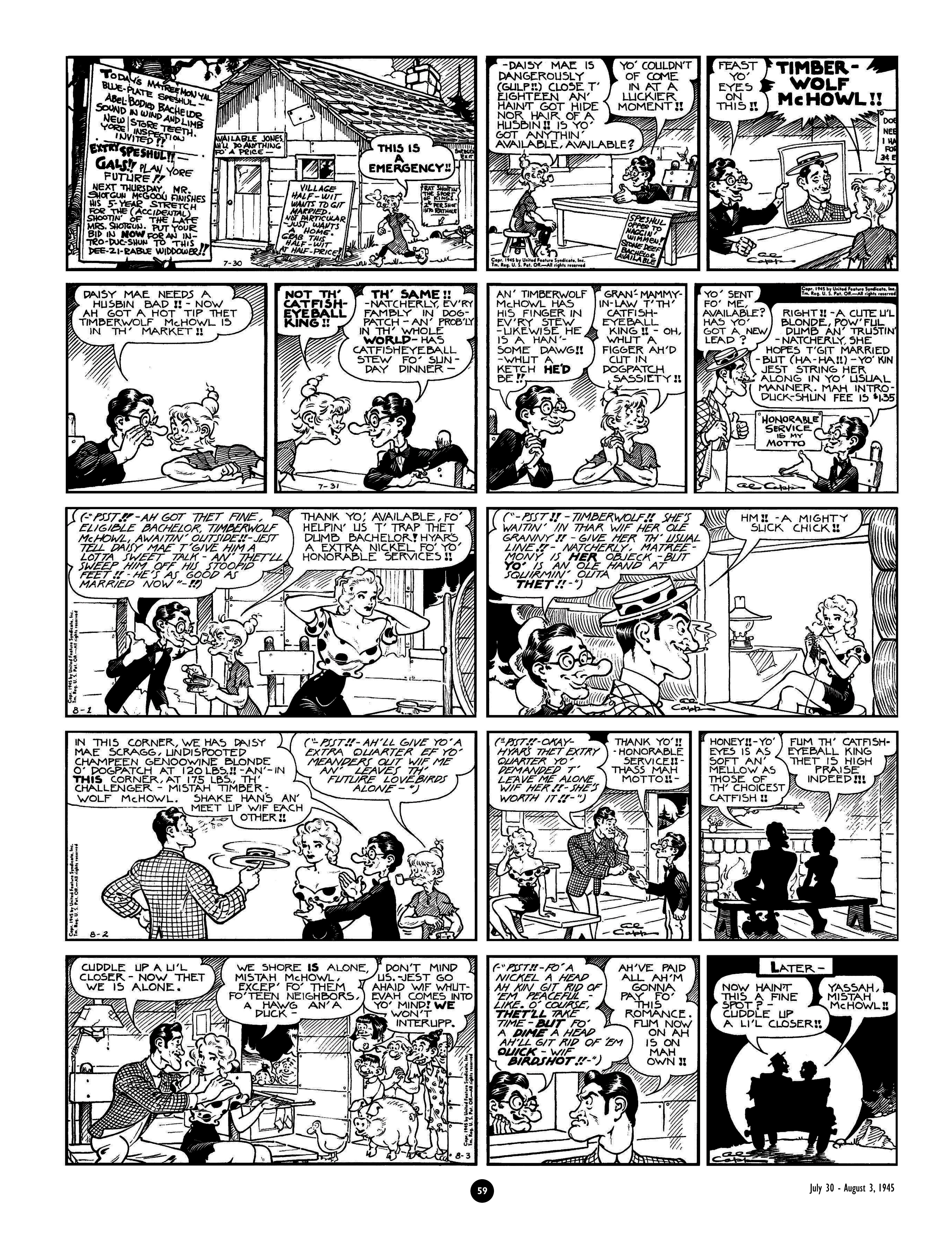 Read online Al Capp's Li'l Abner Complete Daily & Color Sunday Comics comic -  Issue # TPB 6 (Part 1) - 59