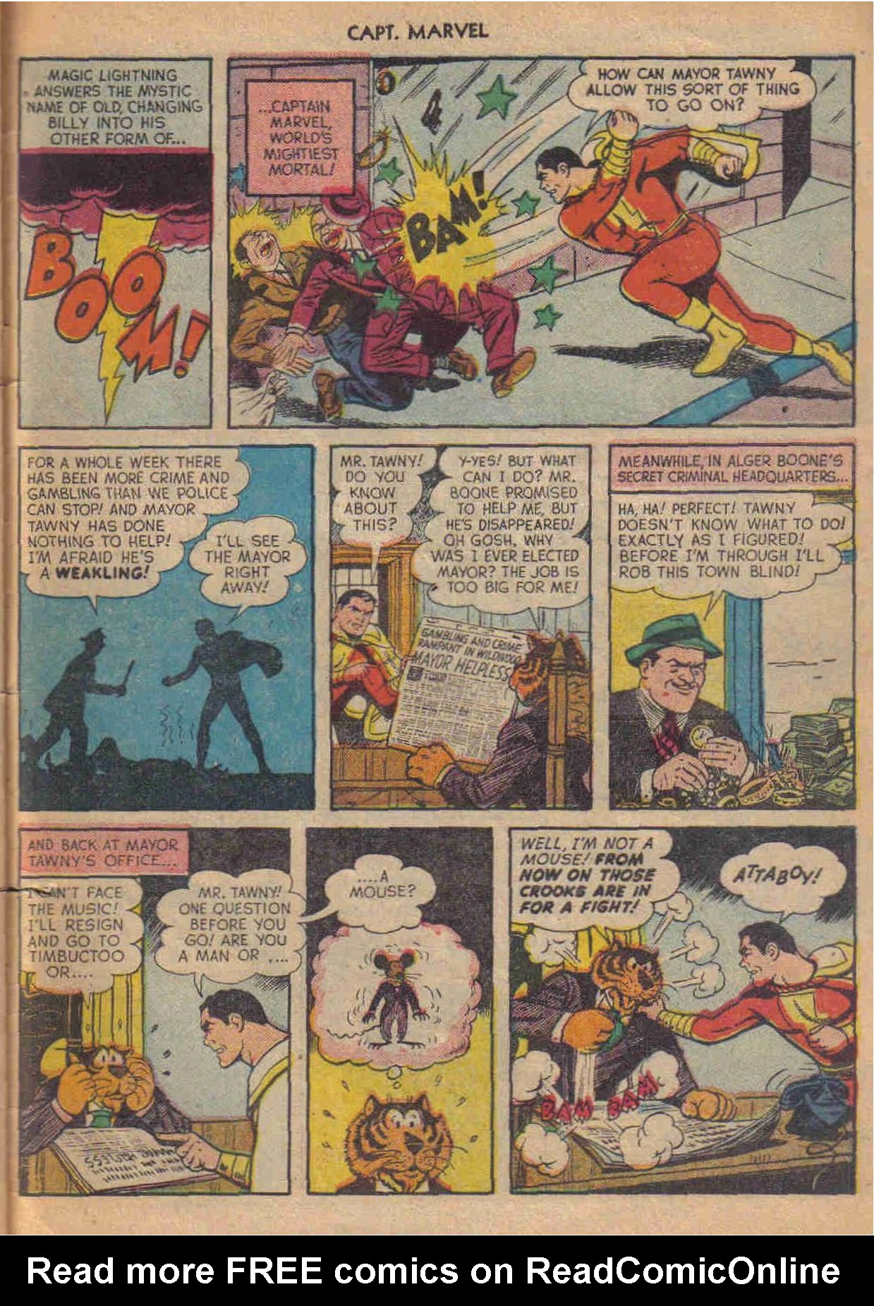 Read online Captain Marvel Adventures comic -  Issue #123 - 32