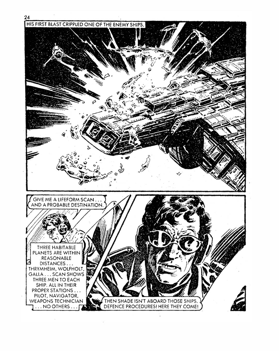 Read online Starblazer comic -  Issue #45 - 24