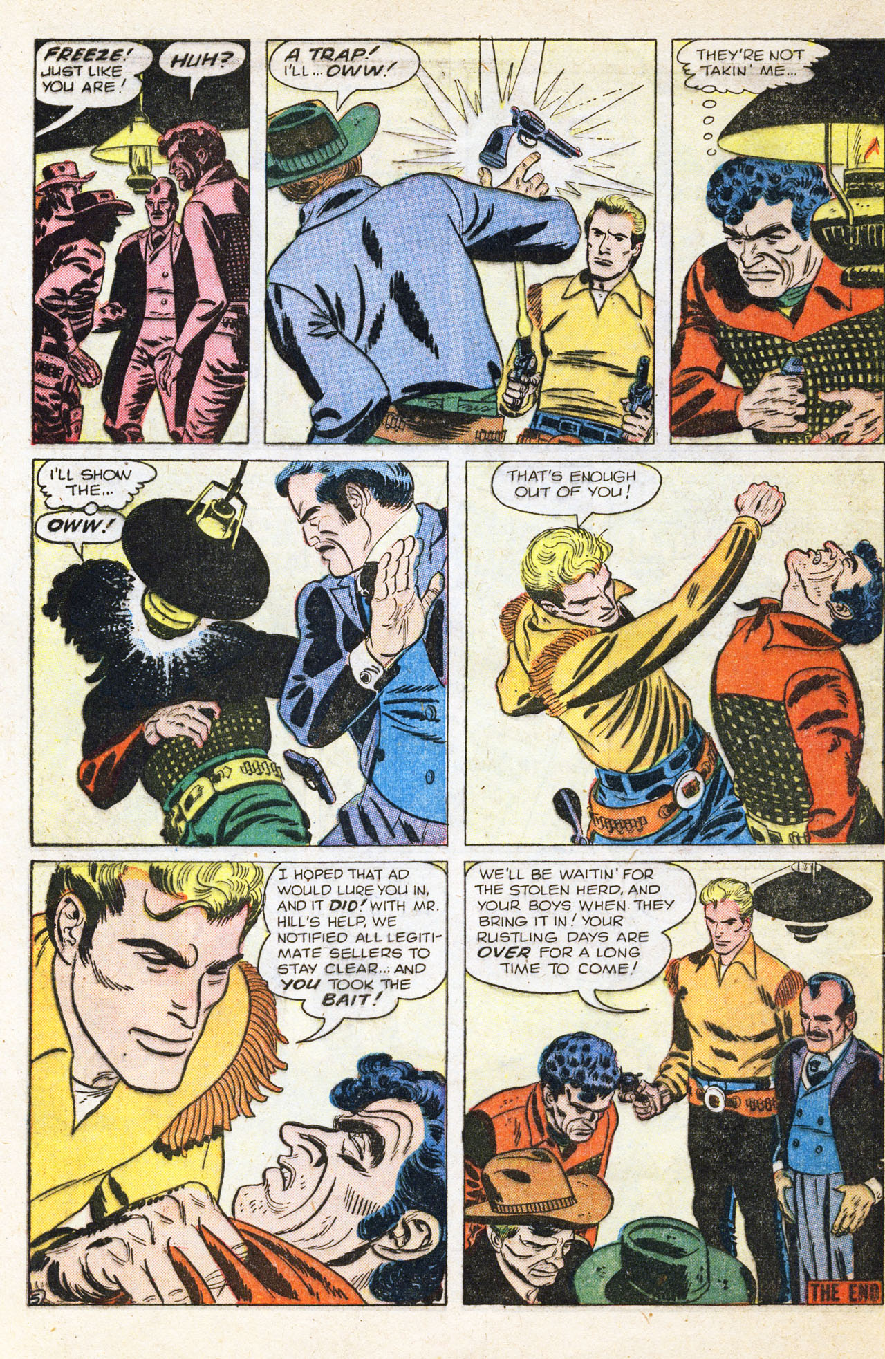 Read online Gunsmoke Western comic -  Issue #38 - 33