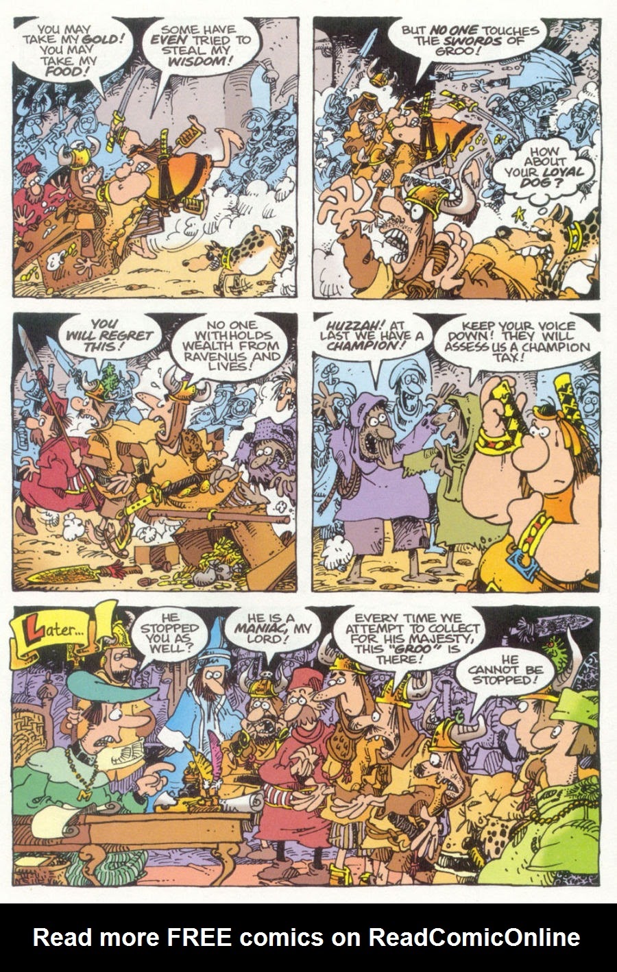 Read online Sergio Aragonés' Groo And Rufferto comic -  Issue #1 - 21