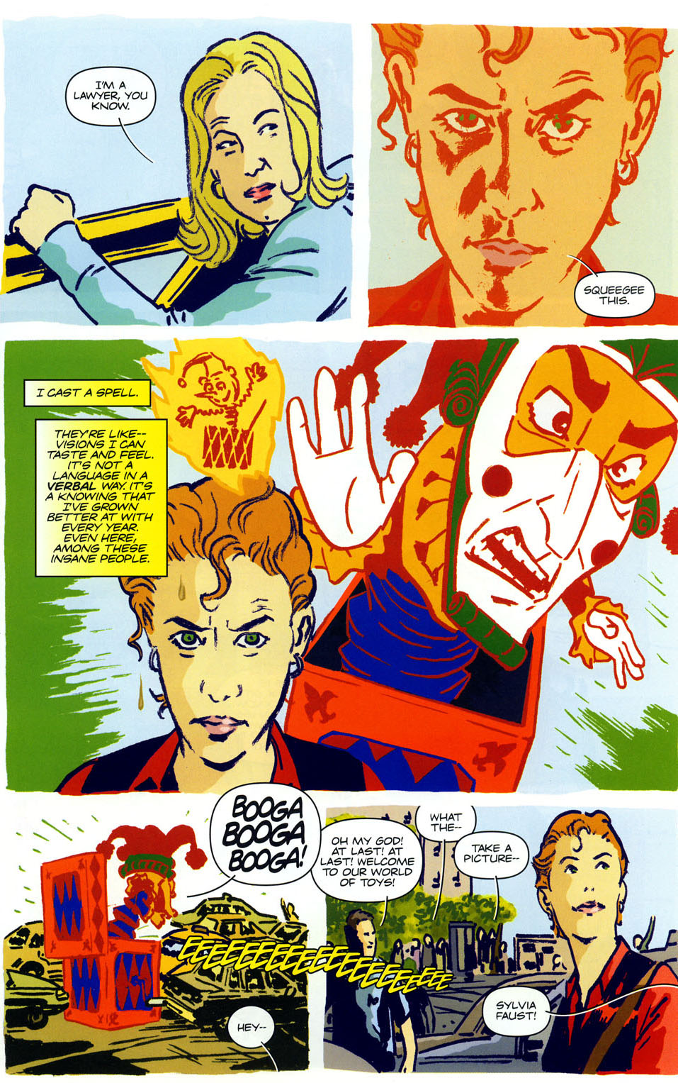 Read online Sylvia Faust comic -  Issue #1 - 5