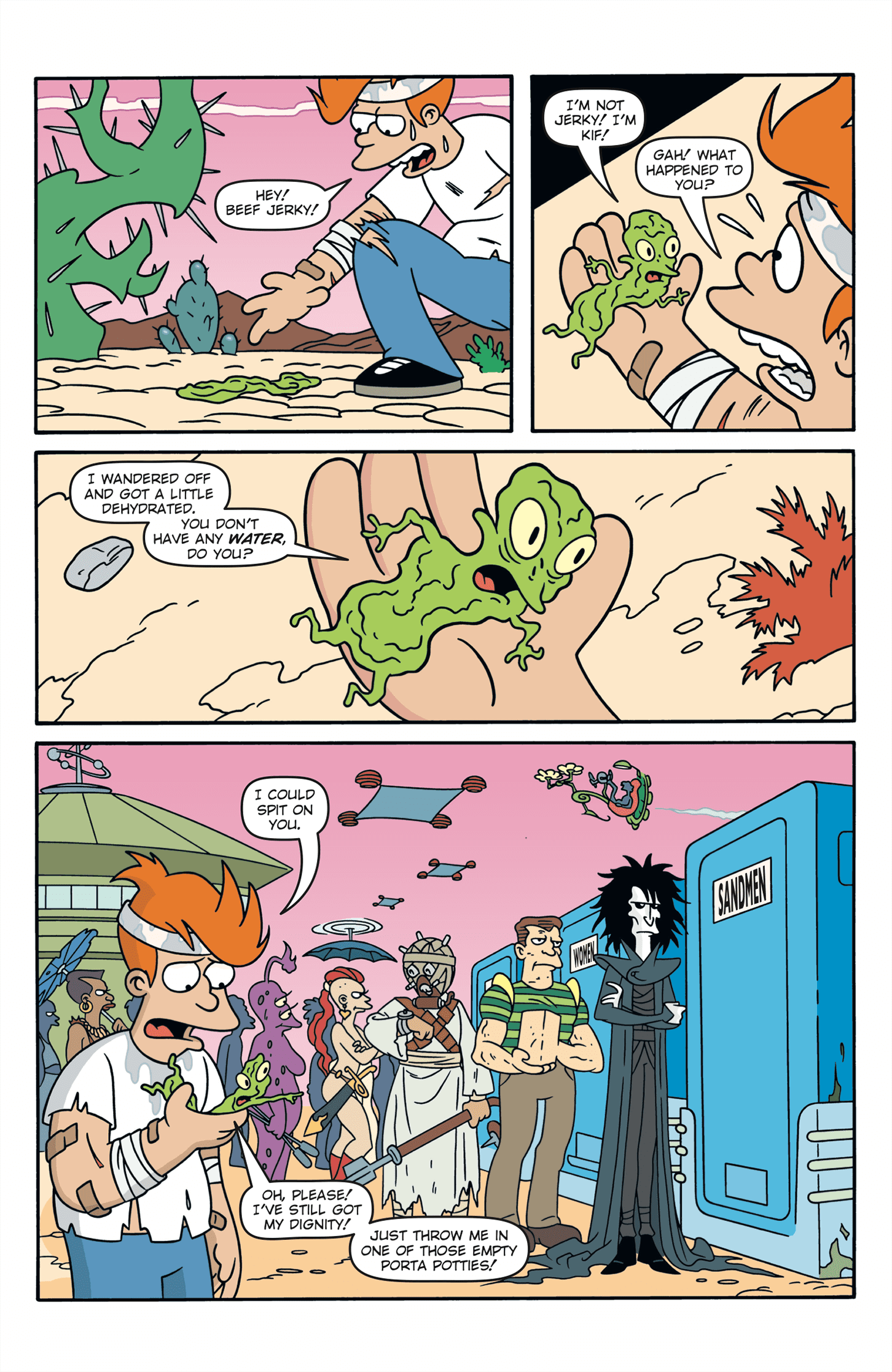 Read online Futurama Comics comic -  Issue #82 - 16