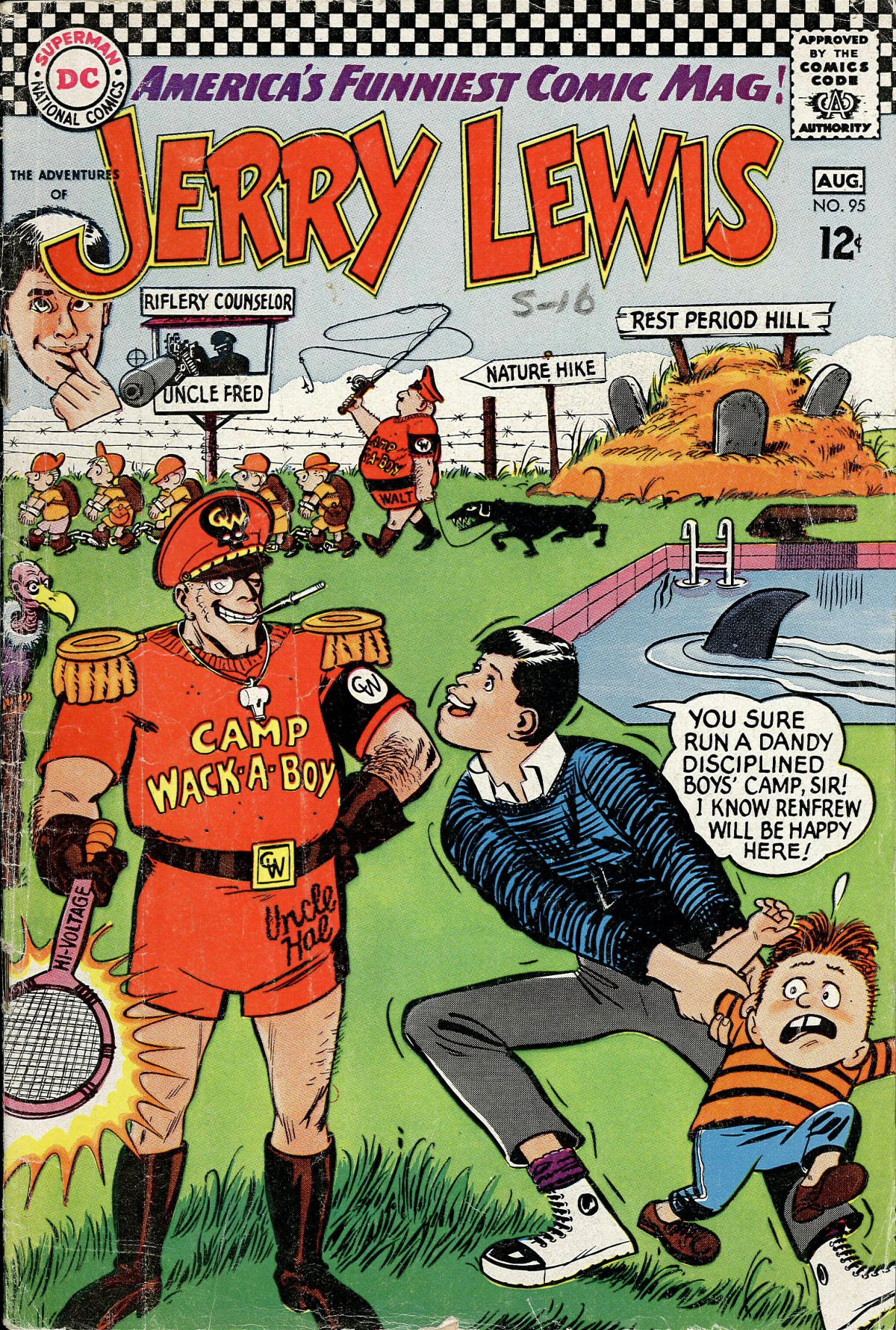 Read online The Adventures of Jerry Lewis comic -  Issue #95 - 1