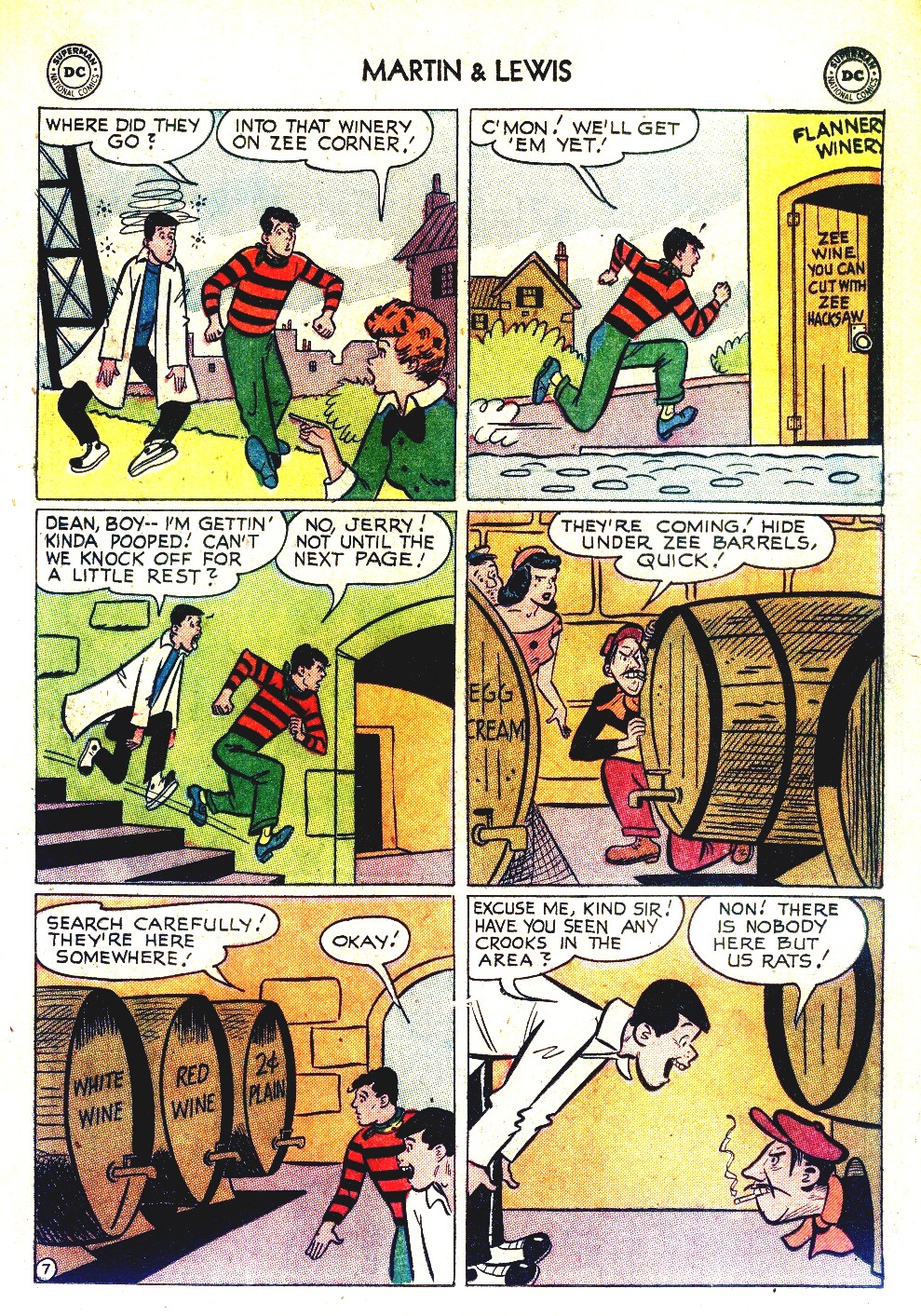 Read online The Adventures of Dean Martin and Jerry Lewis comic -  Issue #18 - 19