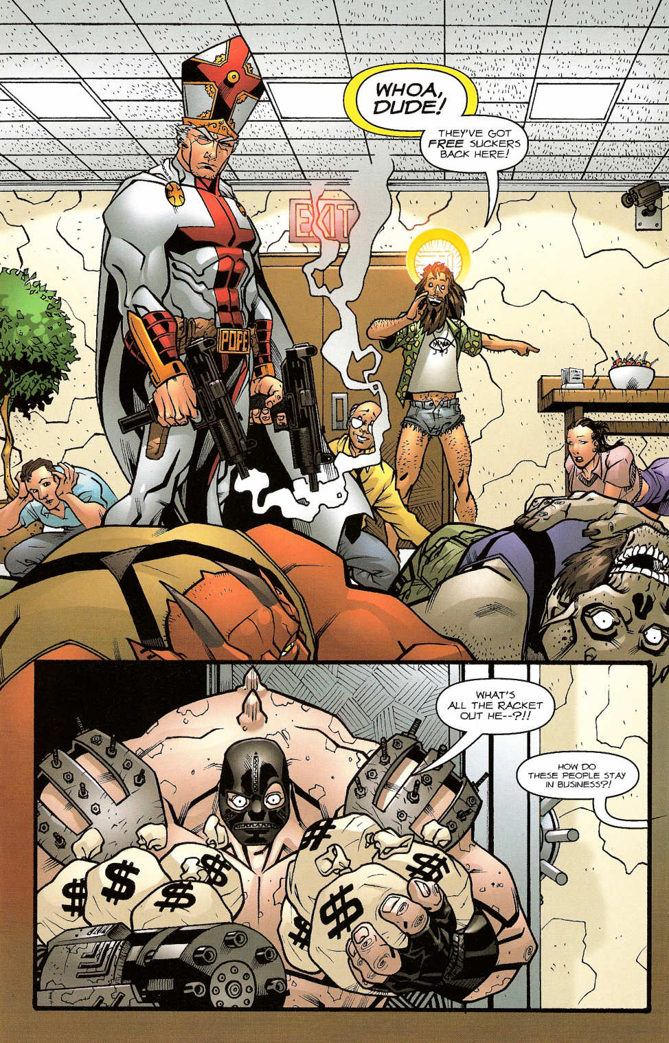Read online Battle Pope comic -  Issue #10 - 11