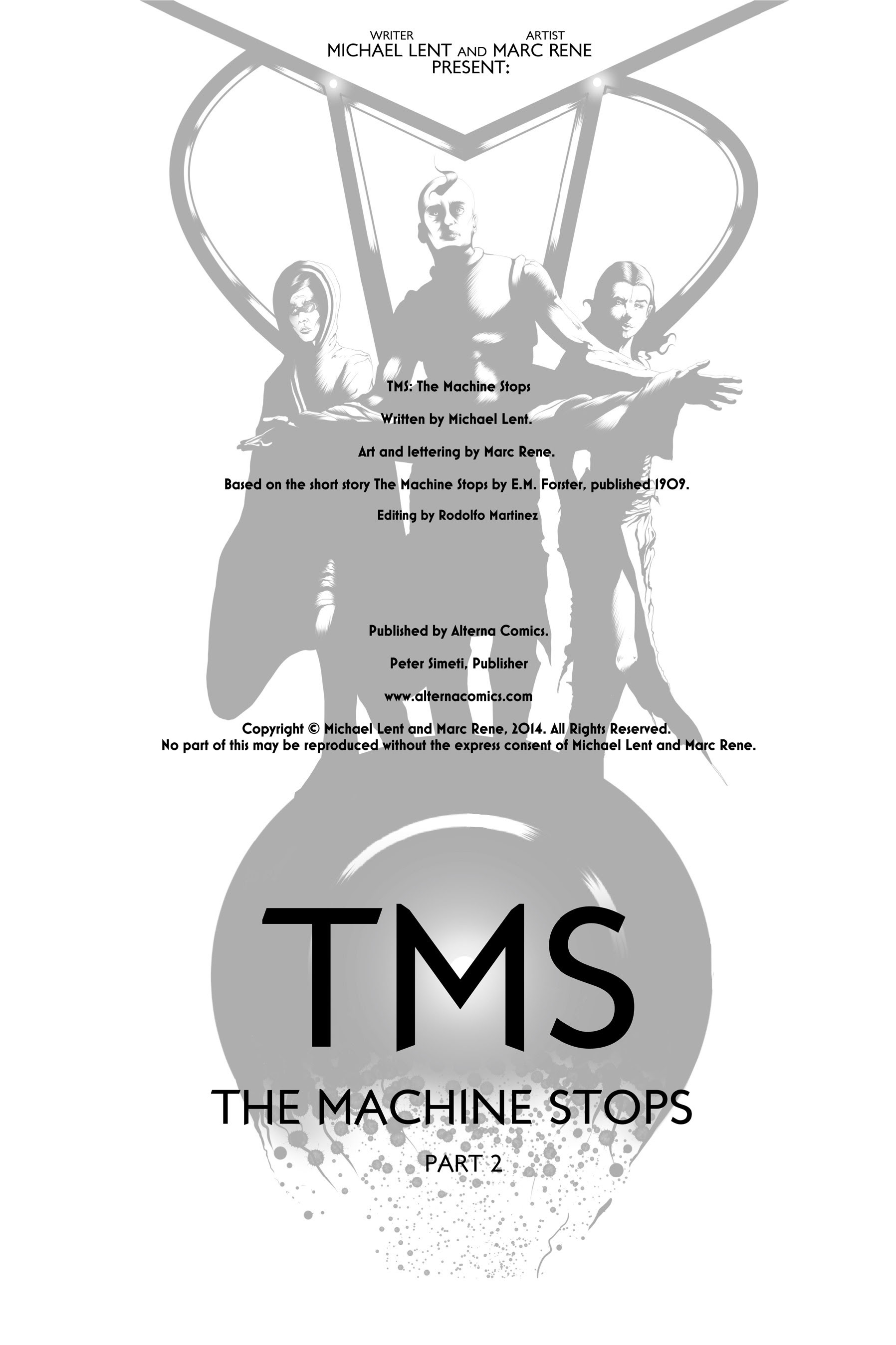 Read online The Machine Stops comic -  Issue # TPB - 31
