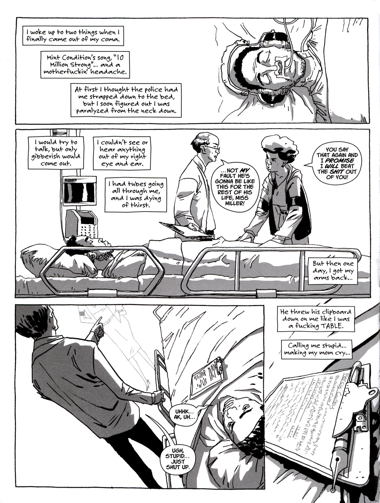 Read online Sentences: The Life of M.F. Grimm comic -  Issue # TPB - 68