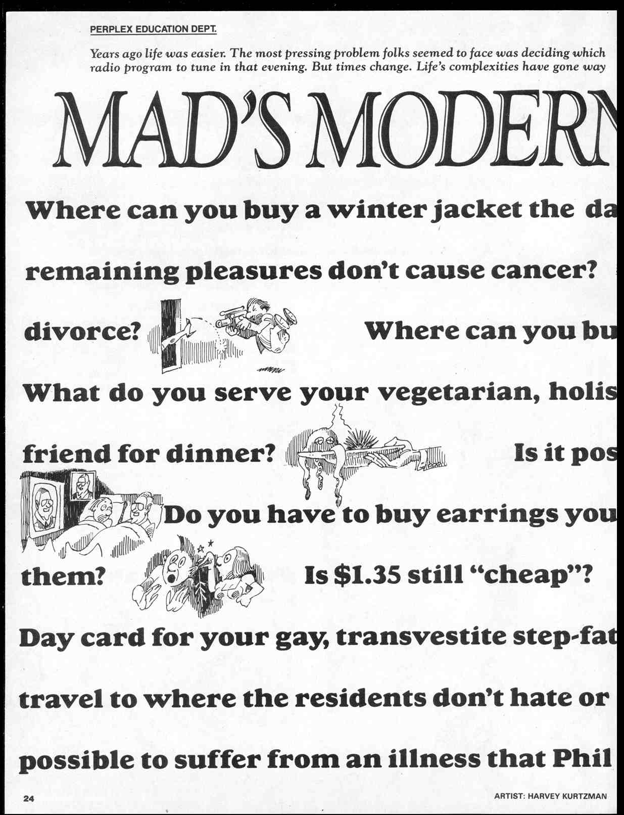 Read online MAD comic -  Issue #271 - 26