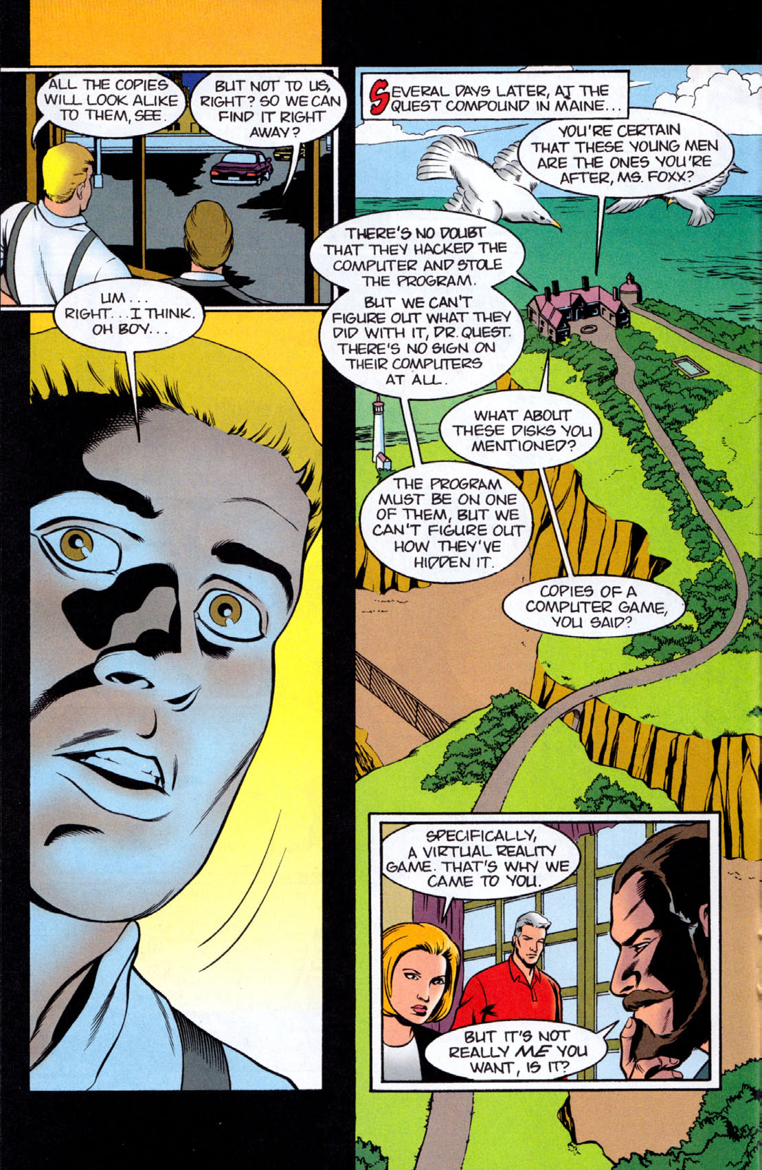 Read online The Real Adventures of Jonny Quest comic -  Issue #8 - 14
