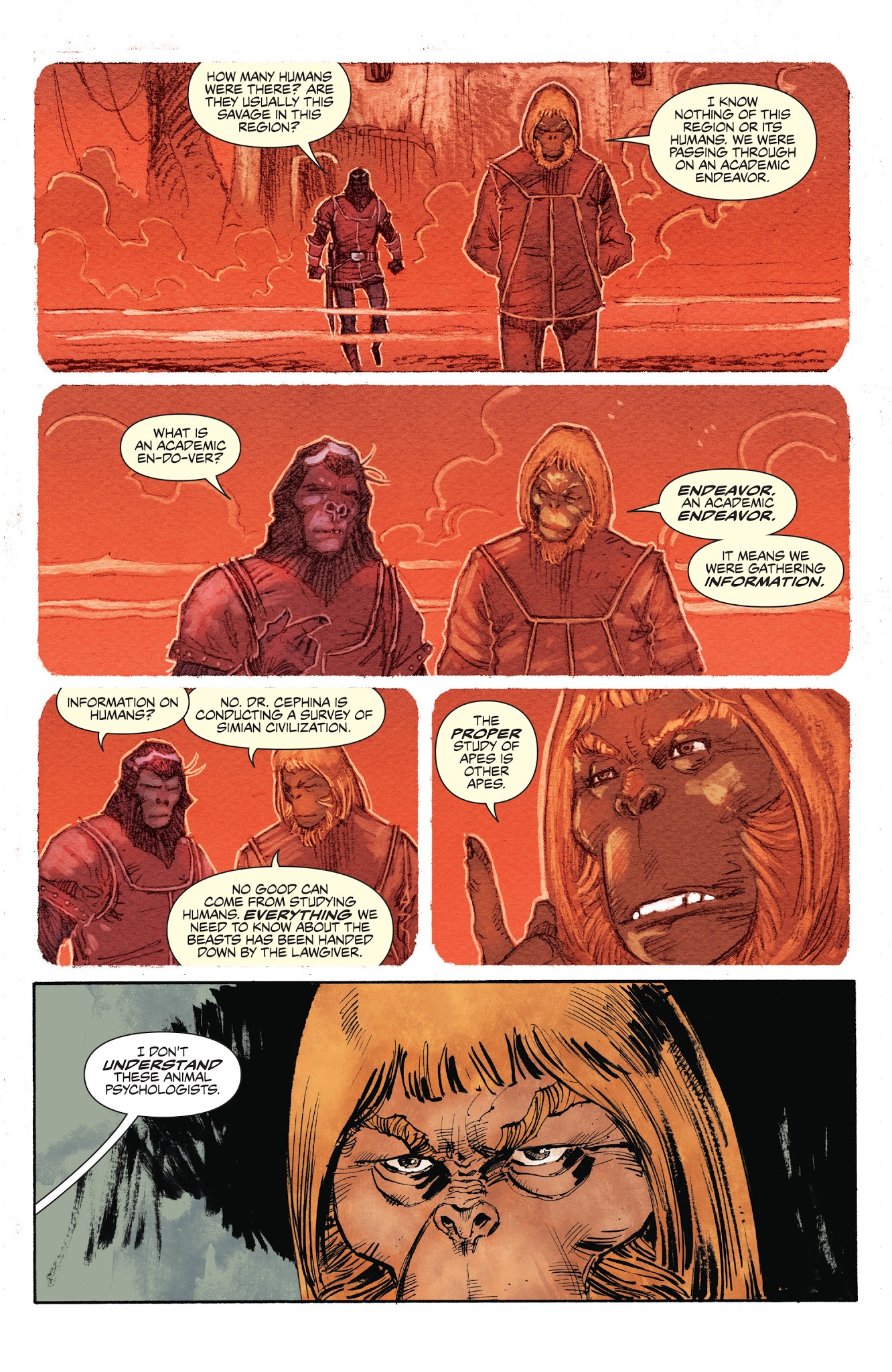 Read online Planet of the Apes: Ursus comic -  Issue #2 - 21