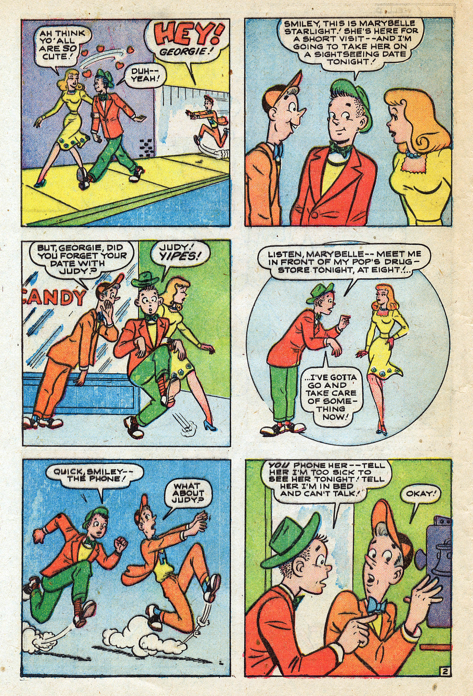 Read online Georgie And Judy Comics comic -  Issue #22 - 42