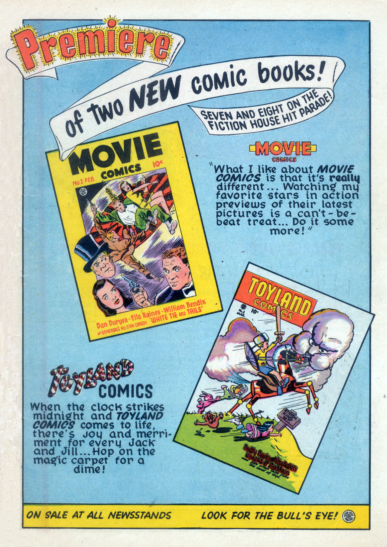 Read online Fight Comics comic -  Issue #50 - 51