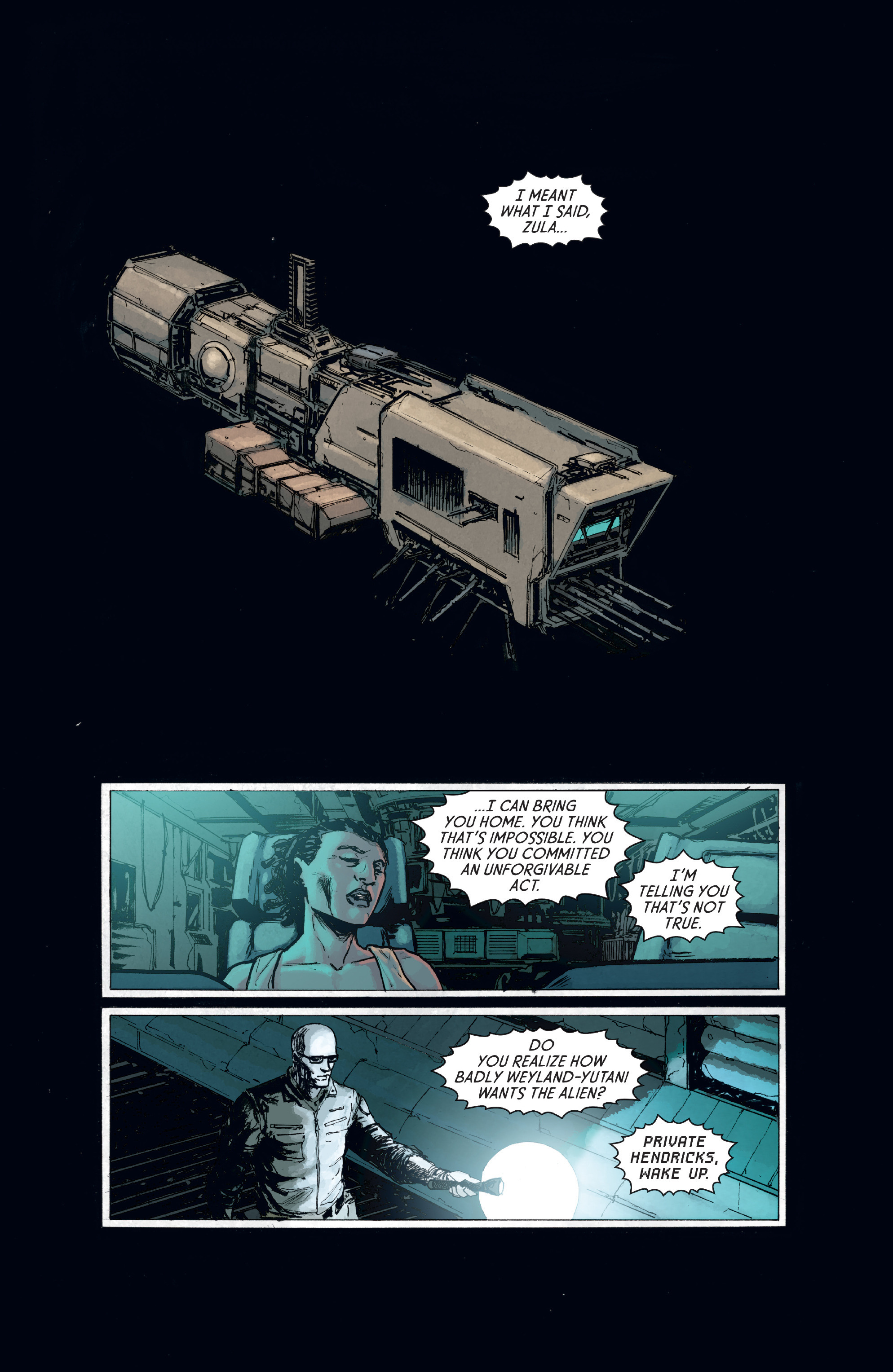 Read online Aliens: Defiance comic -  Issue #8 - 3