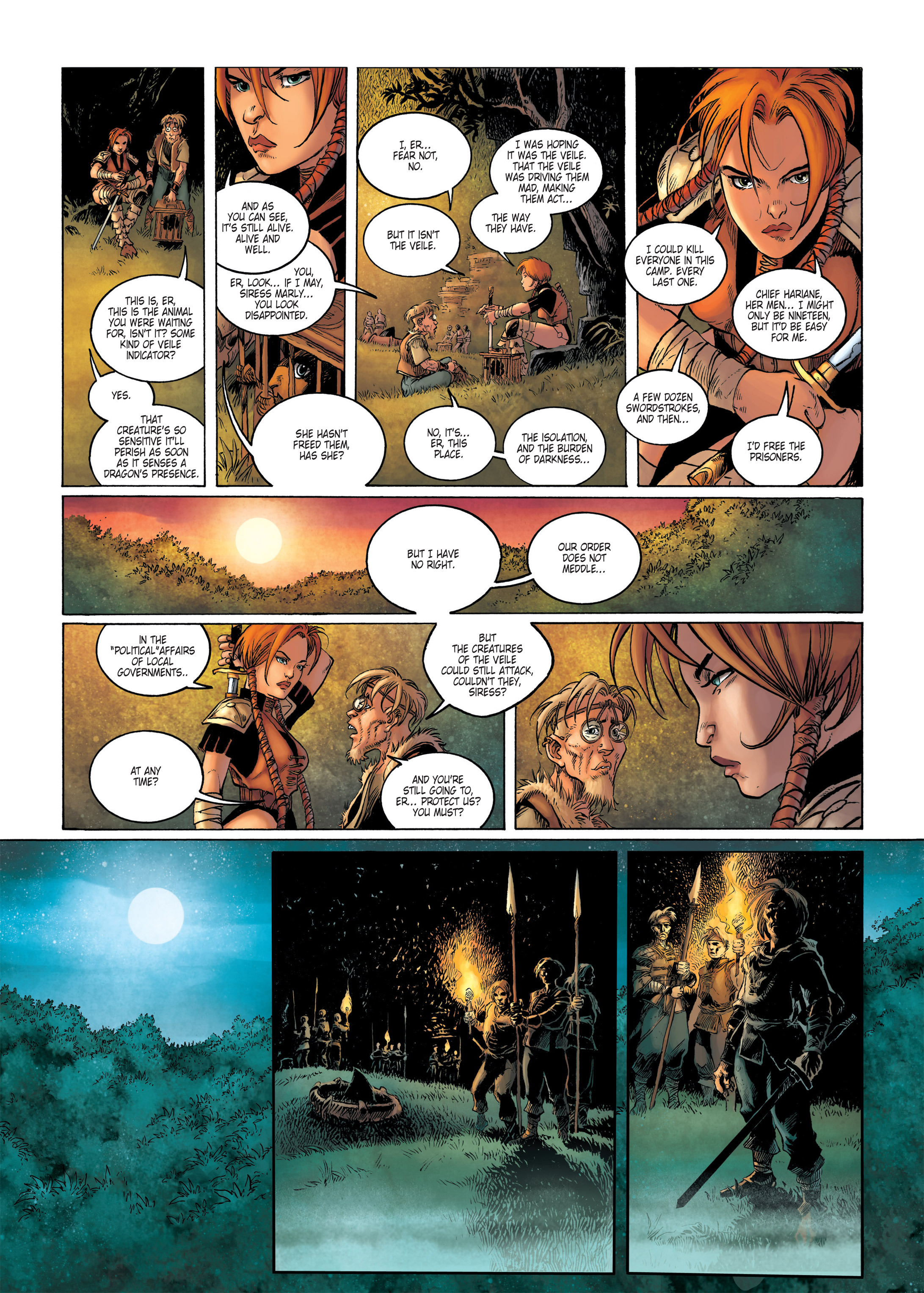 Read online Chronicles of the Dragon Knights comic -  Issue #8 - 16