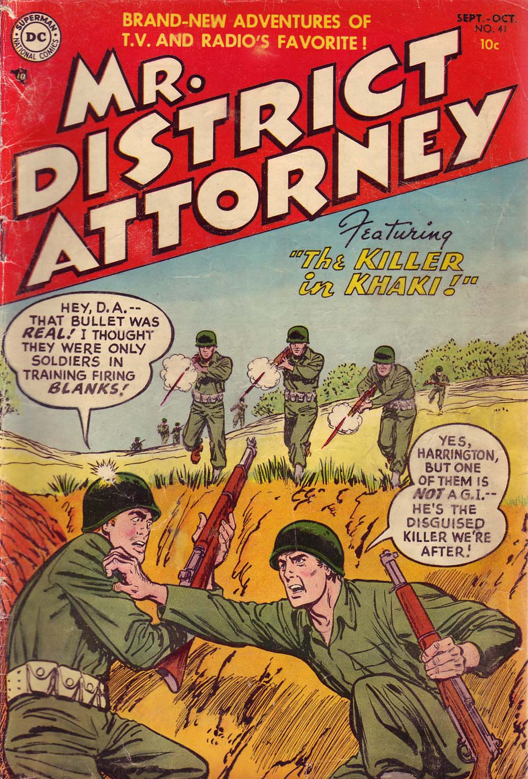 Read online Mr. District Attorney comic -  Issue #41 - 1