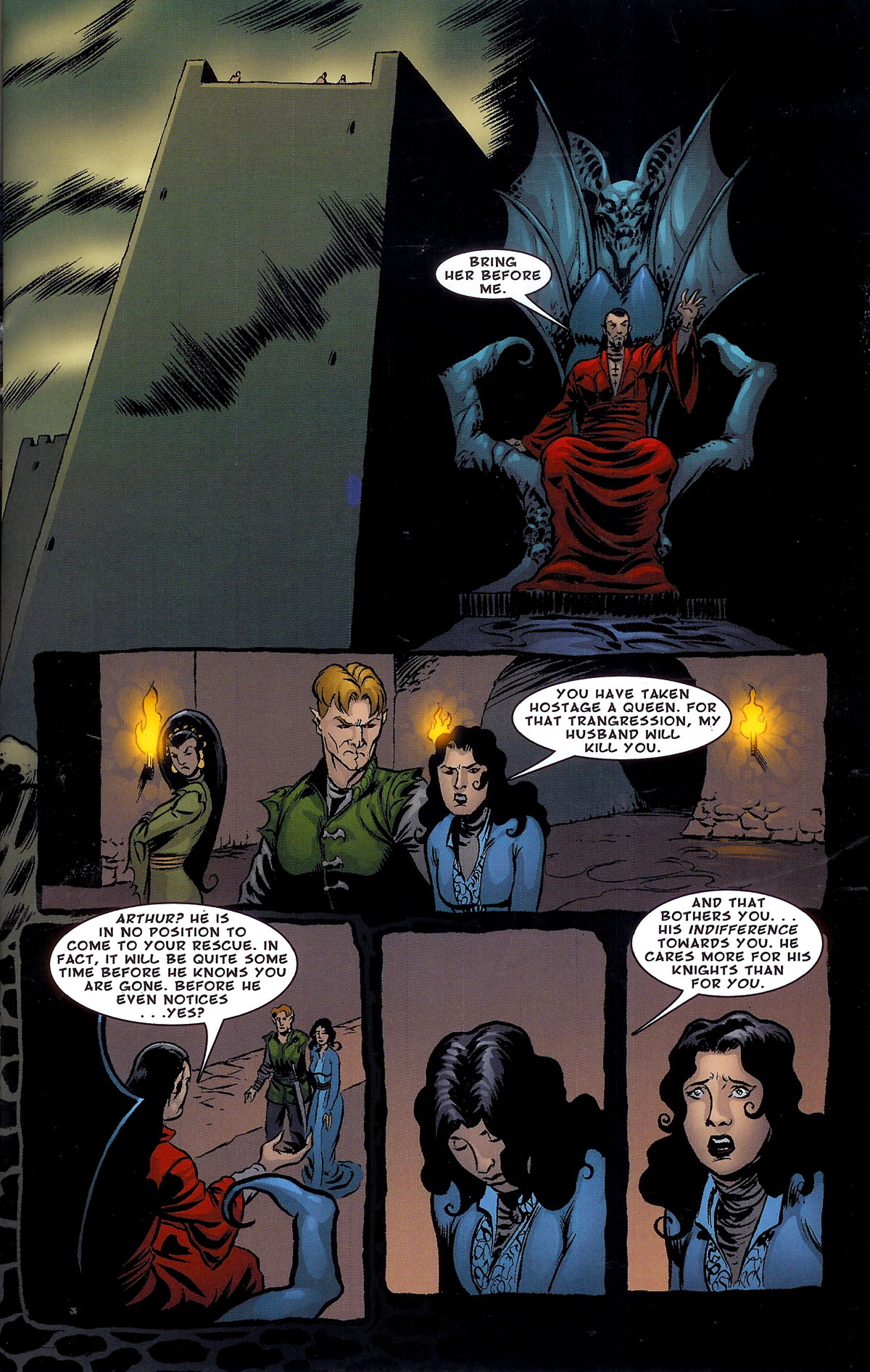 Read online Dracula vs King Arthur comic -  Issue #2 - 21