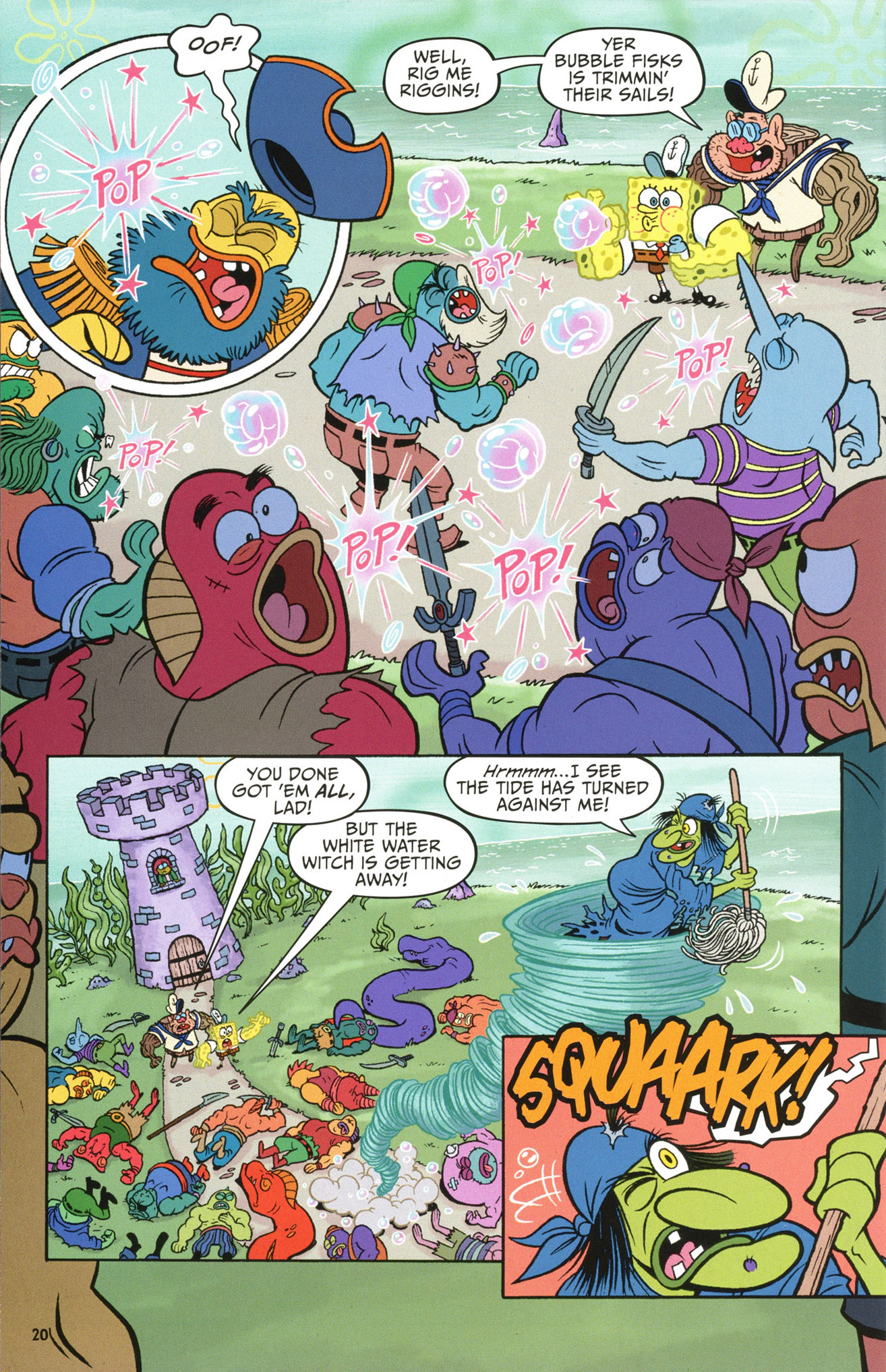 Read online SpongeBob Comics comic -  Issue #56 - 22