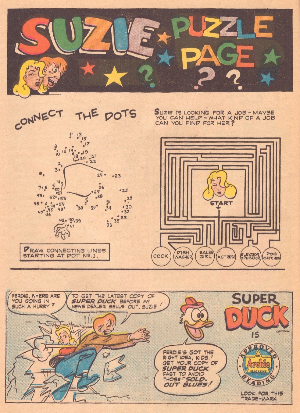 Read online Suzie Comics comic -  Issue #68 - 34