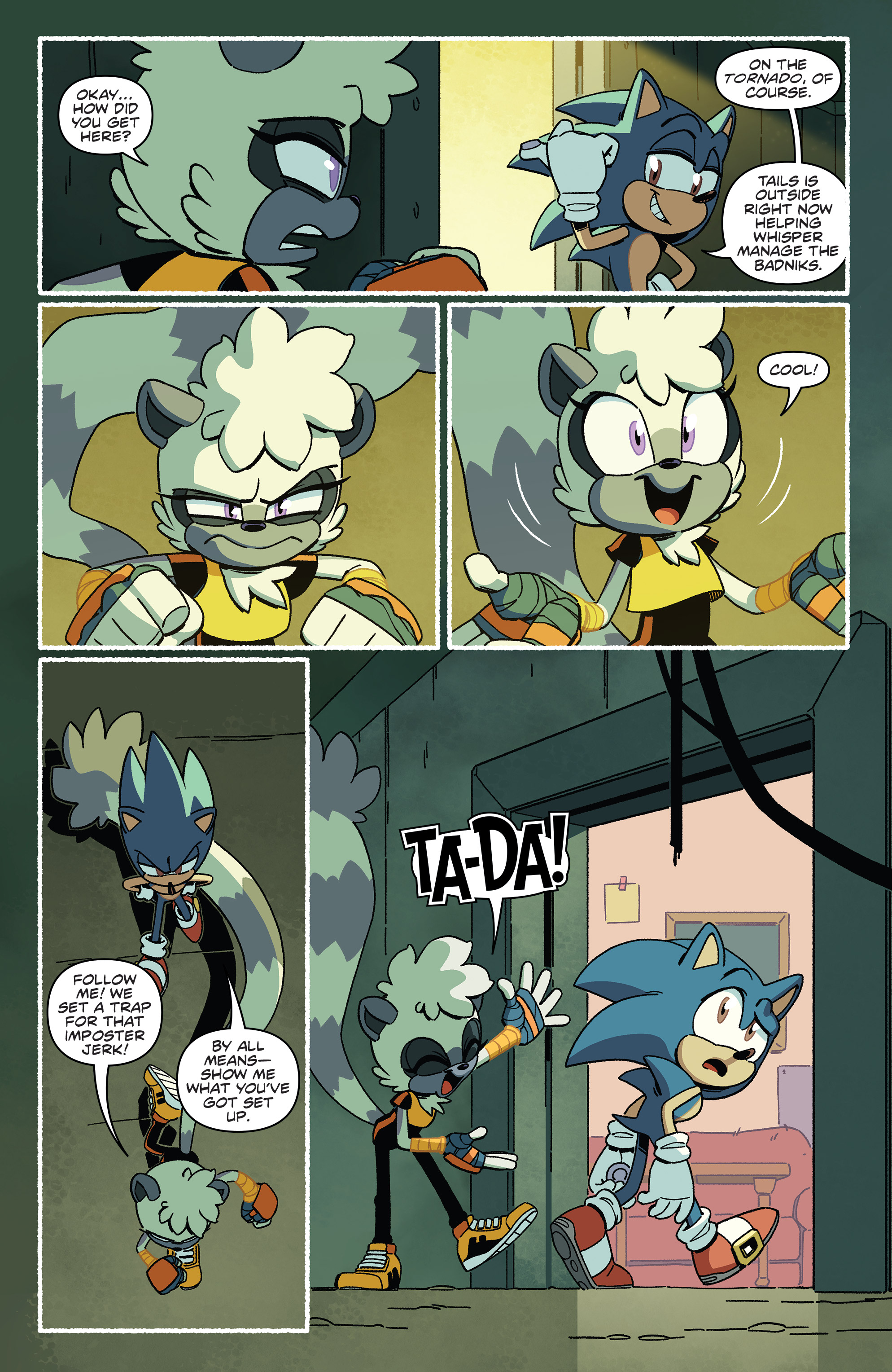 Read online Sonic the Hedgehog: Tangle & Whisper comic -  Issue #4 - 9