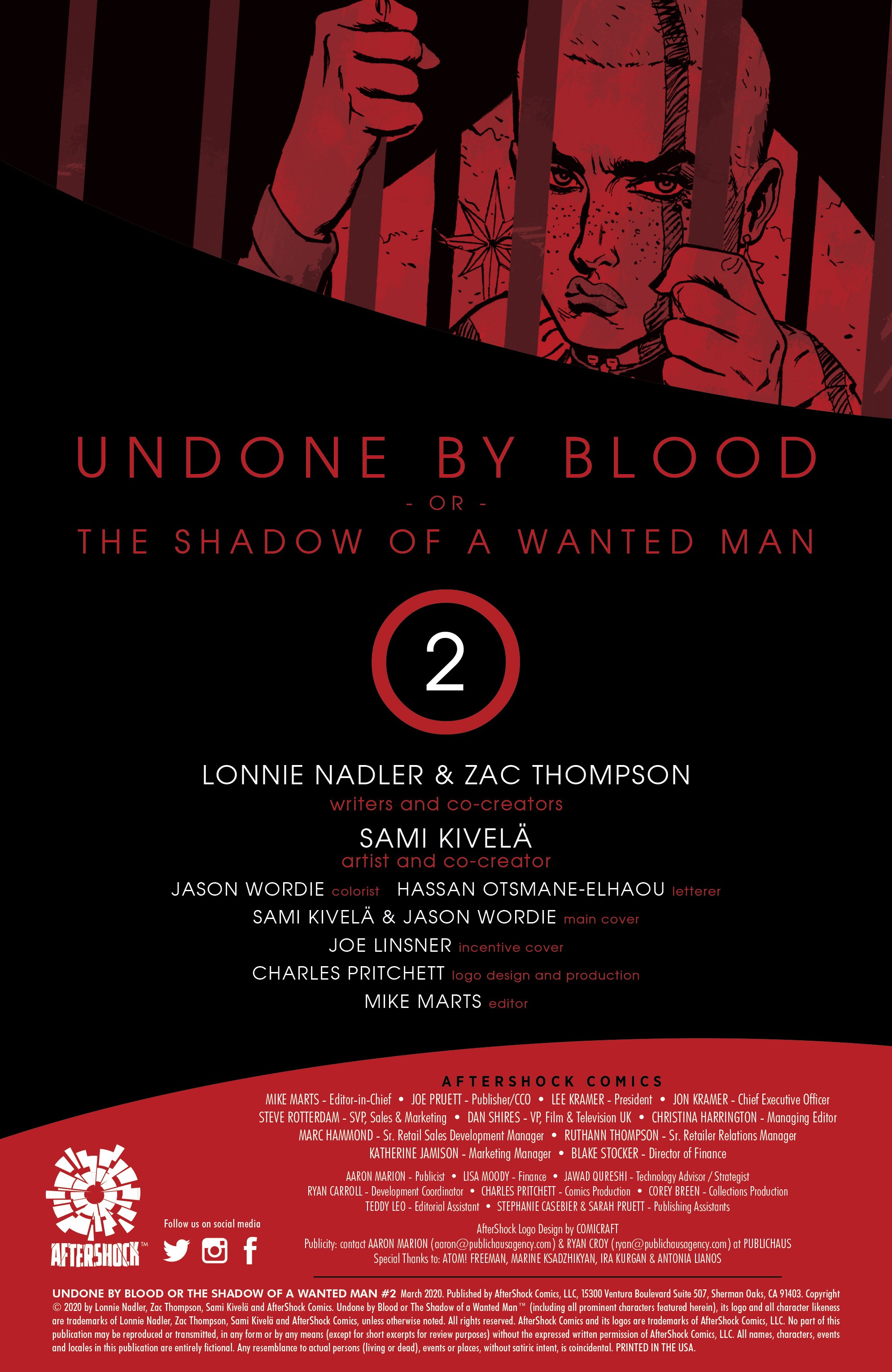 Read online Undone By Blood comic -  Issue #2 - 2