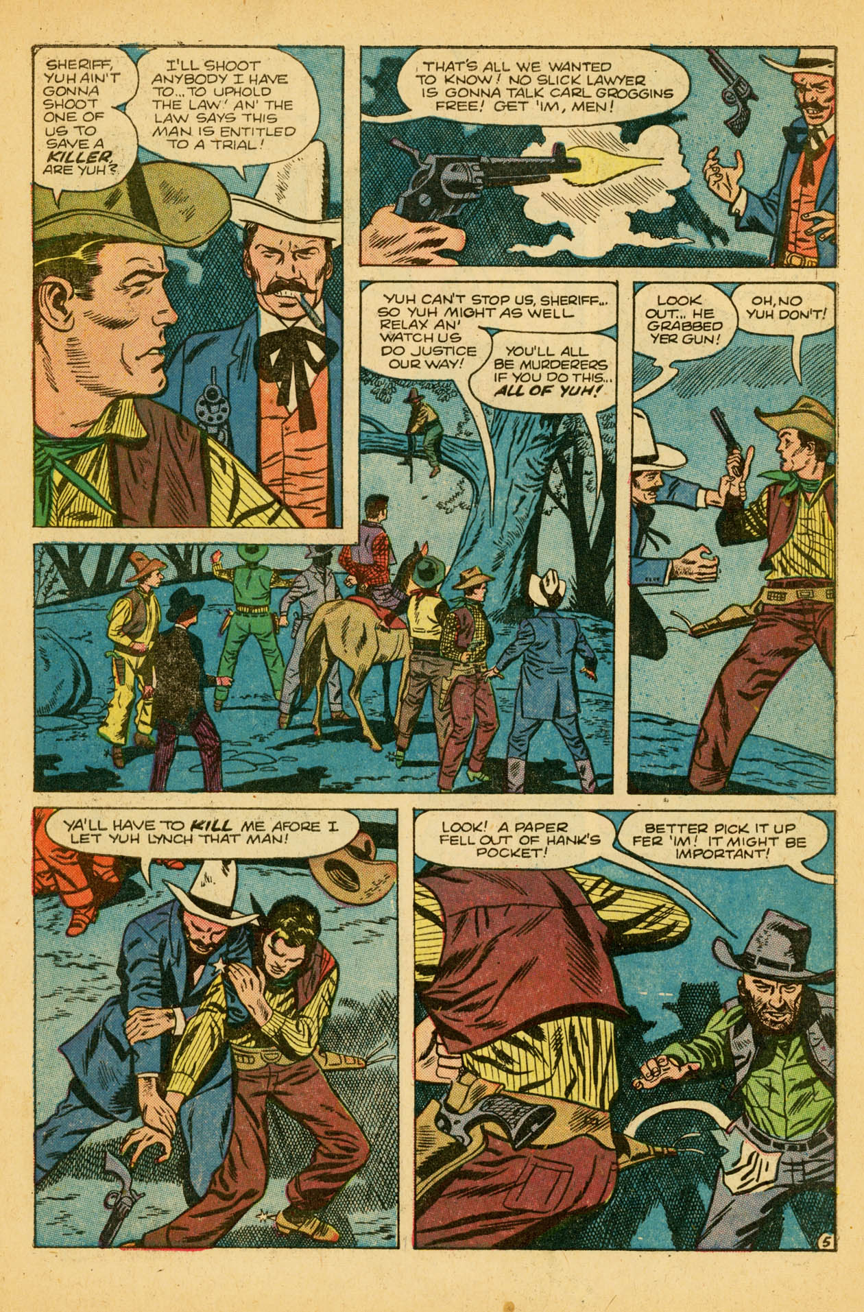 Read online Cowboy Action comic -  Issue #6 - 31