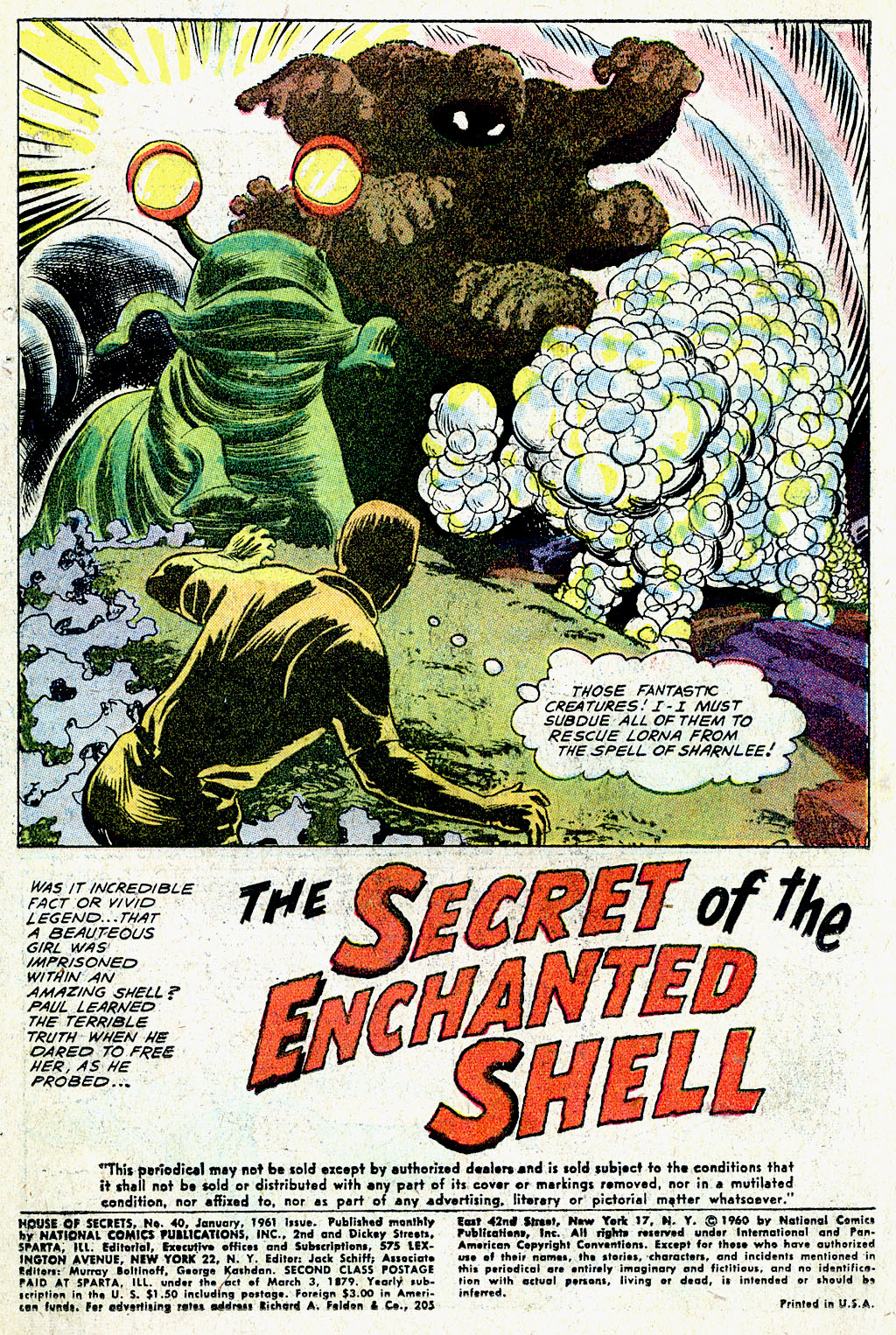 Read online House of Secrets (1956) comic -  Issue #40 - 3