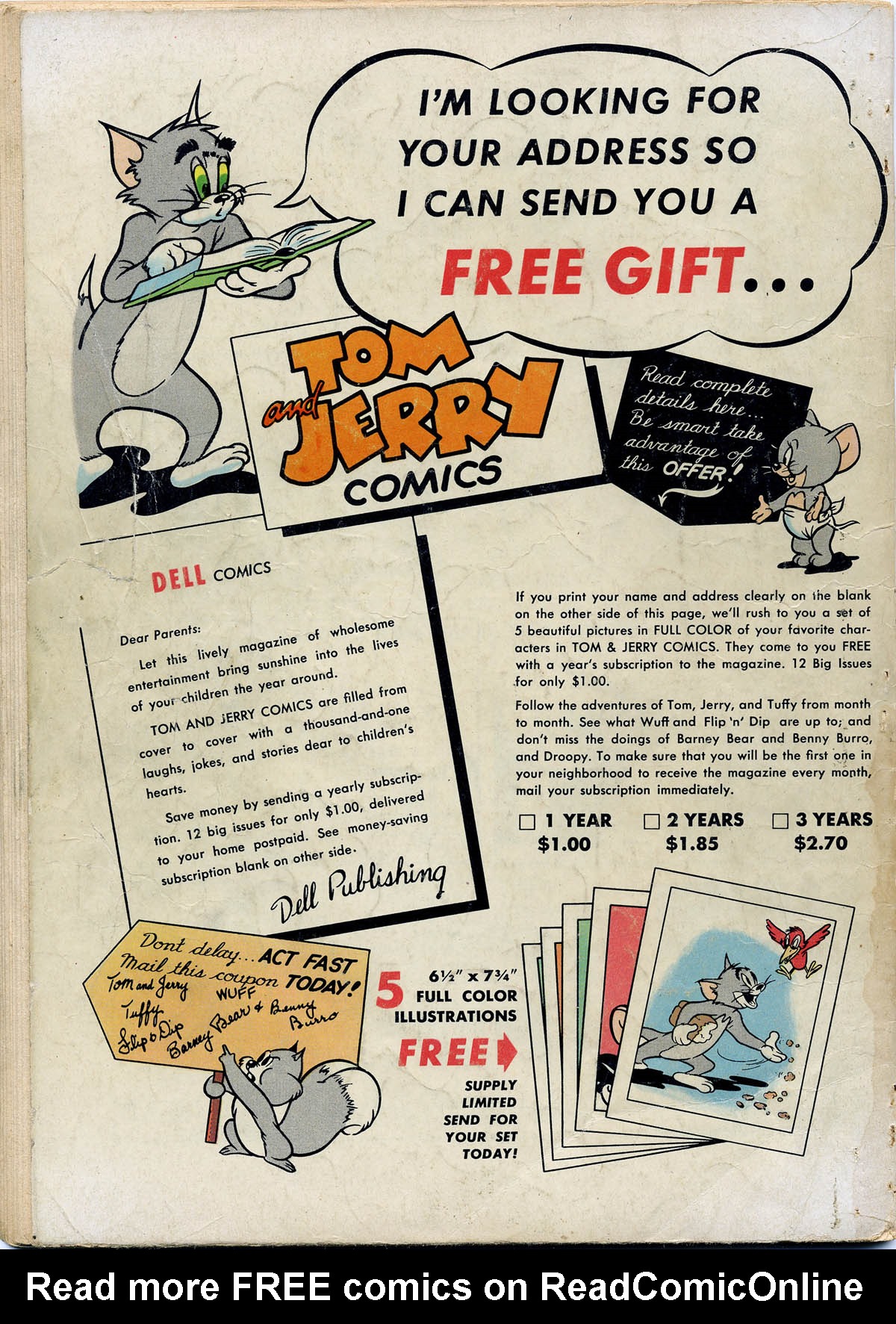 Read online Tom & Jerry Comics comic -  Issue #70 - 53