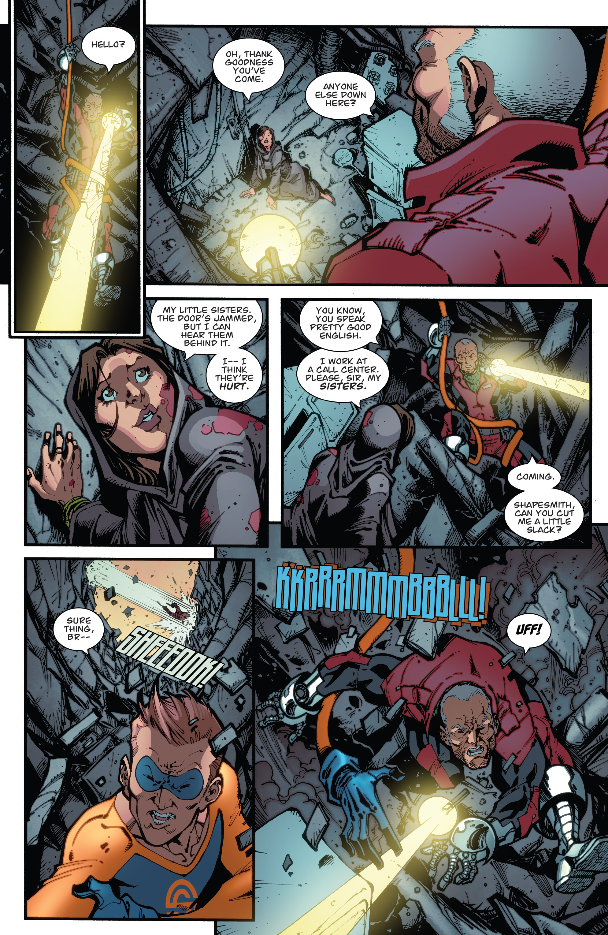 Read online Guarding the Globe (2012) comic -  Issue #6 - 6