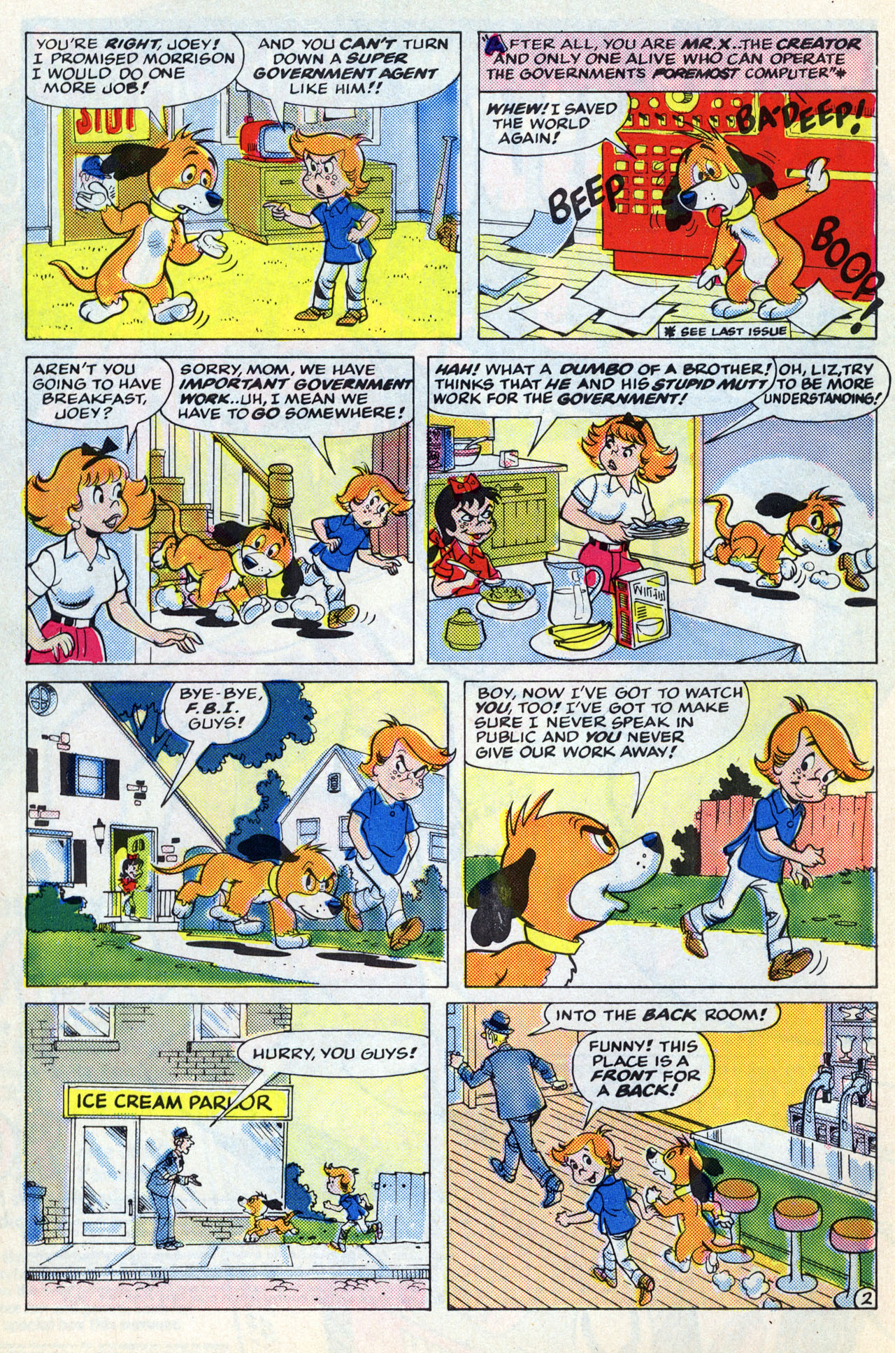 Read online Top Dog comic -  Issue #5 - 4