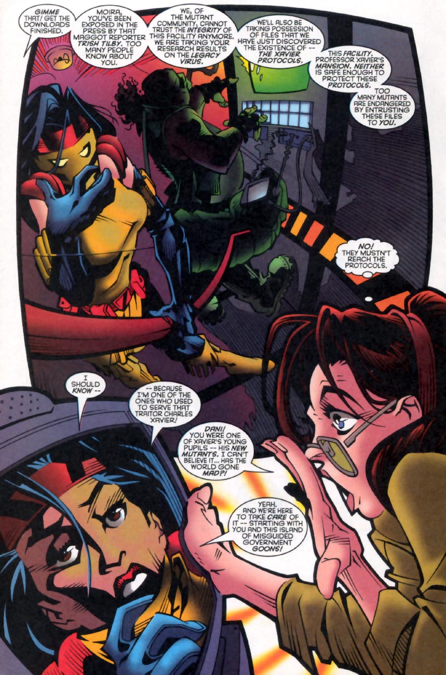 Read online Excalibur (1988) comic -  Issue #104 - 20