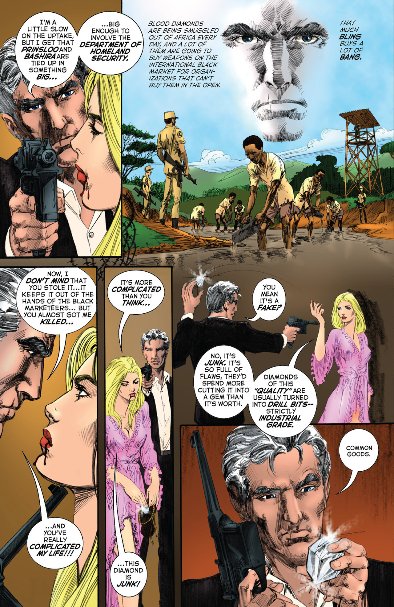 Read online Jon Sable Freelance: Ashes of Eden comic -  Issue # TPB - 79