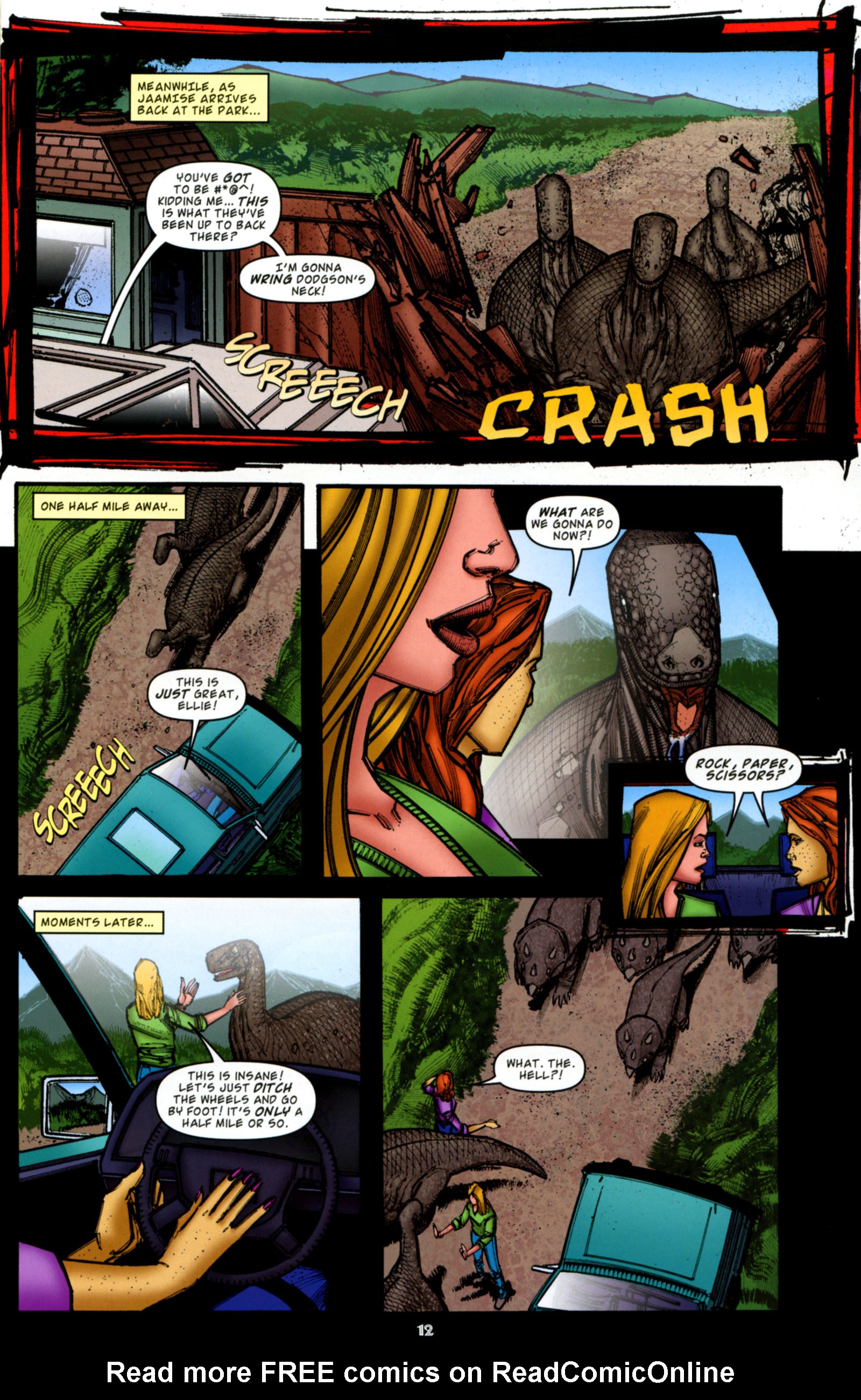 Read online Jurassic Park (2010) comic -  Issue #4 - 14