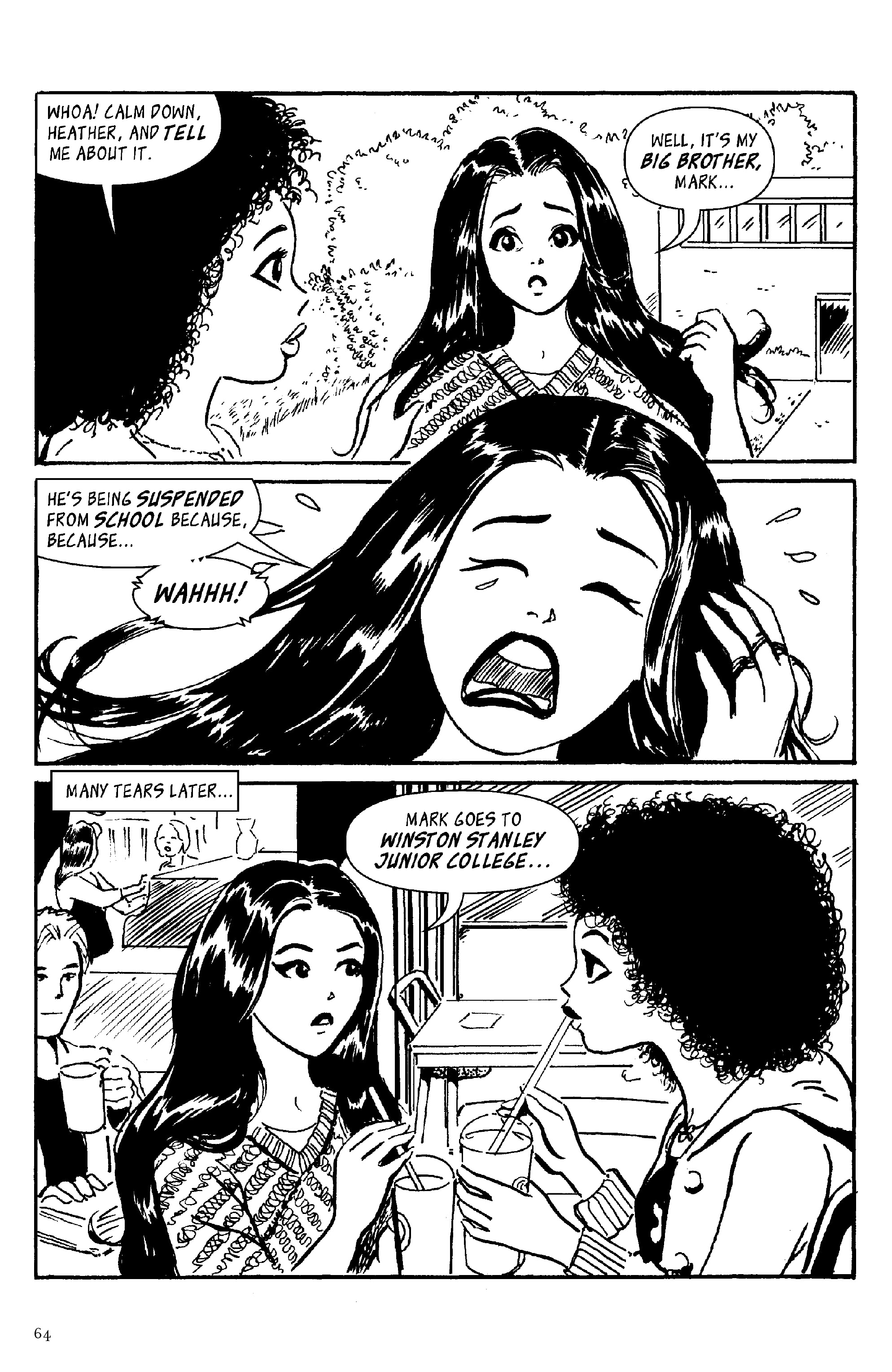 Read online Drawing Lines: An Anthology of Women Cartoonists comic -  Issue # TPB - 64