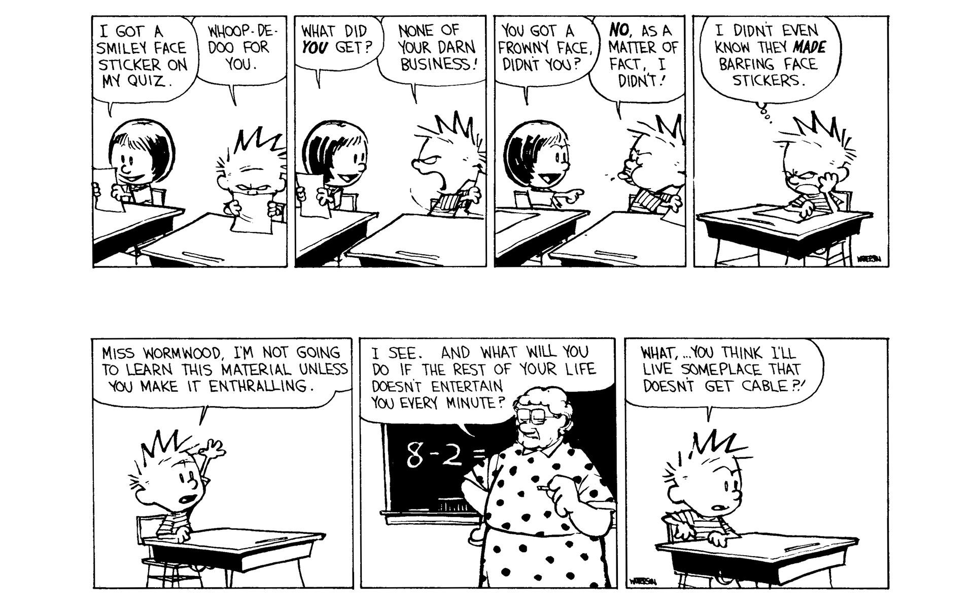 Read online Calvin and Hobbes comic -  Issue #10 - 24