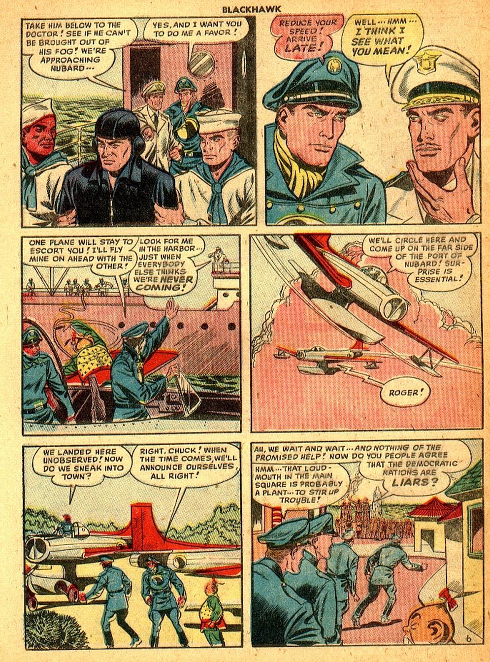 Read online Blackhawk (1957) comic -  Issue #28 - 28