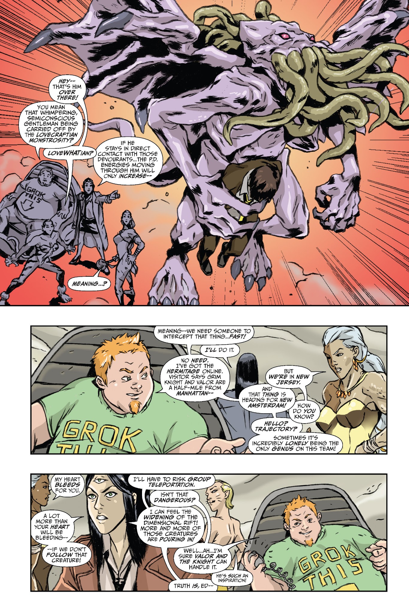 Read online Planetary Brigade comic -  Issue # TPB - 35