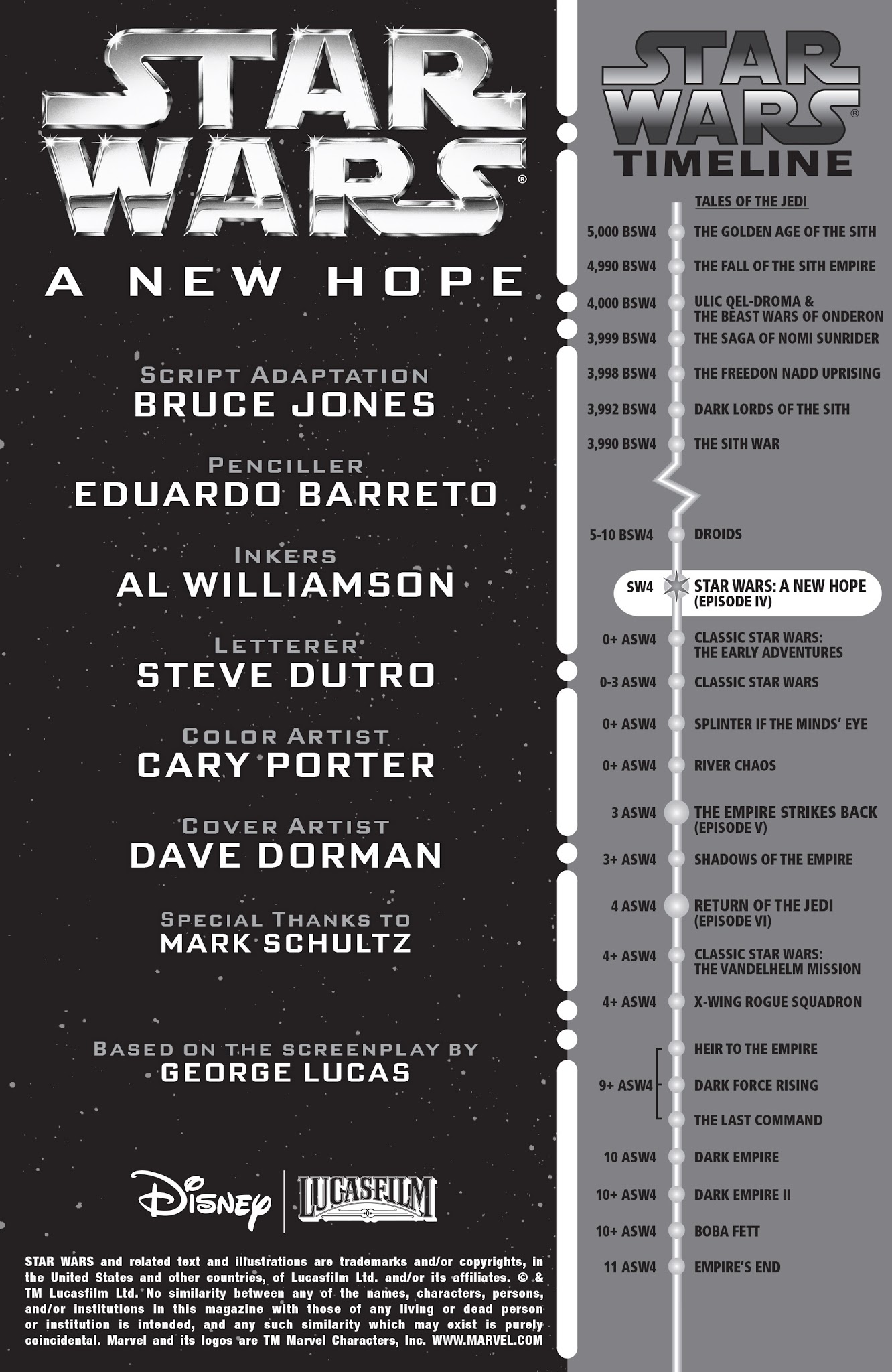 Read online Star Wars: A New Hope - The Special Edition comic -  Issue #2 - 2