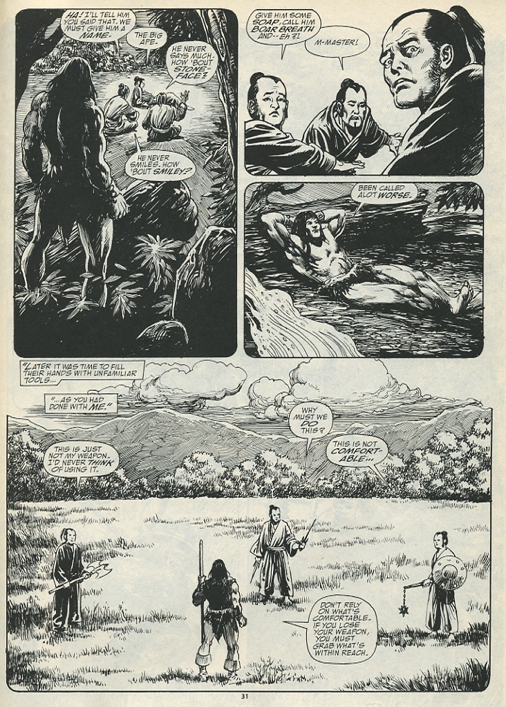 The Savage Sword Of Conan issue 184 - Page 33