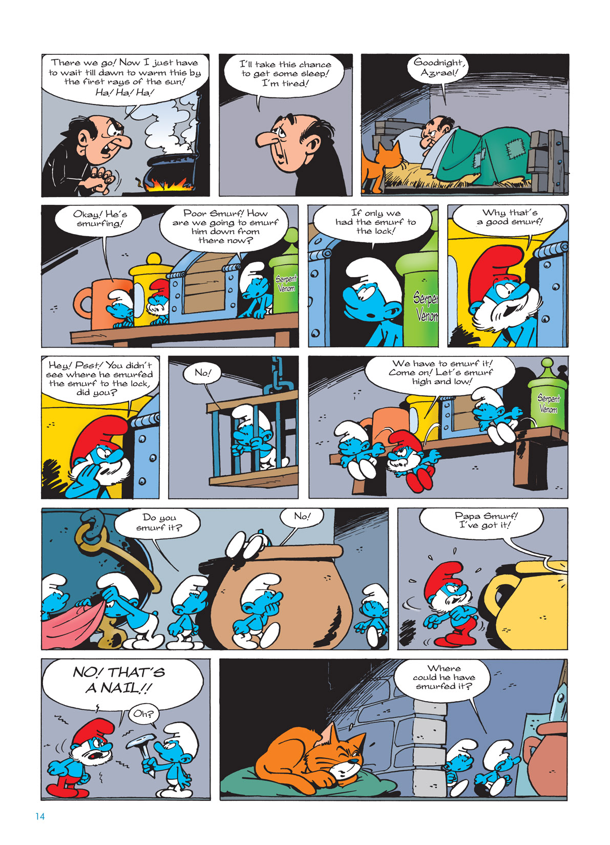 Read online The Smurfs comic -  Issue #9 - 14