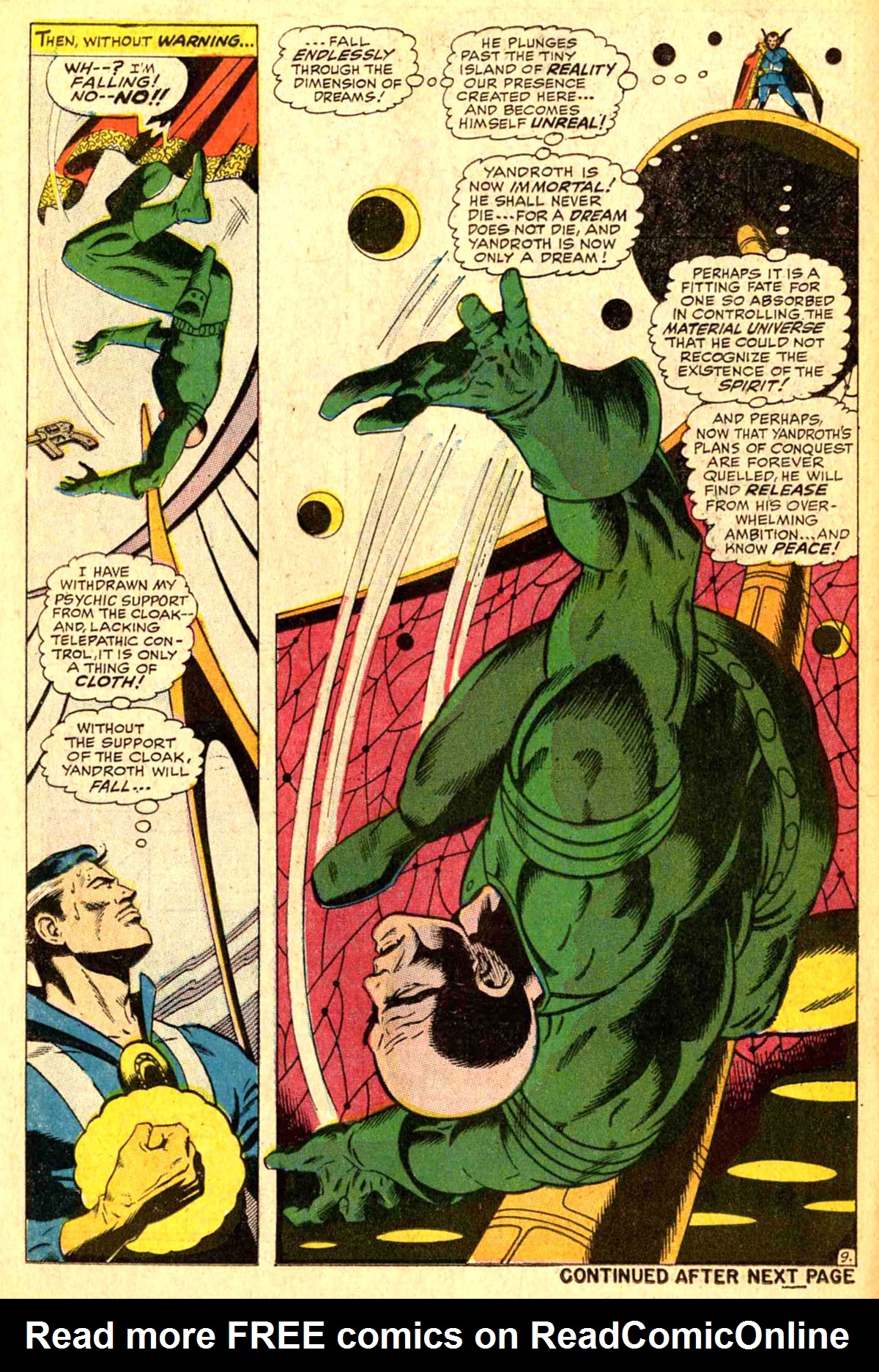 Read online Marvel Masterworks: Doctor Strange comic -  Issue # TPB 2 - 276