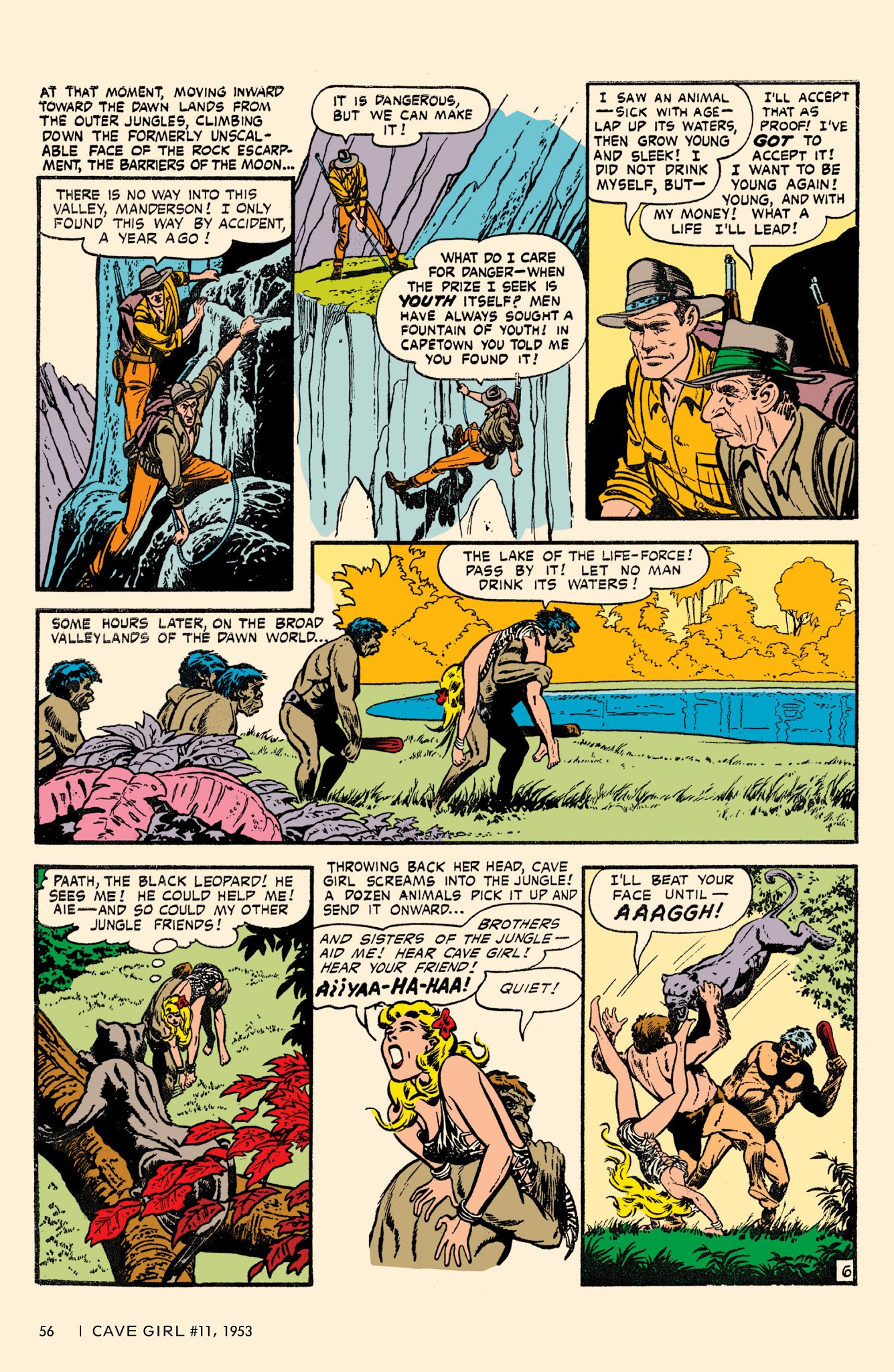 Read online Bob Powell's Complete Cave Girl comic -  Issue # TPB (Part 1) - 57
