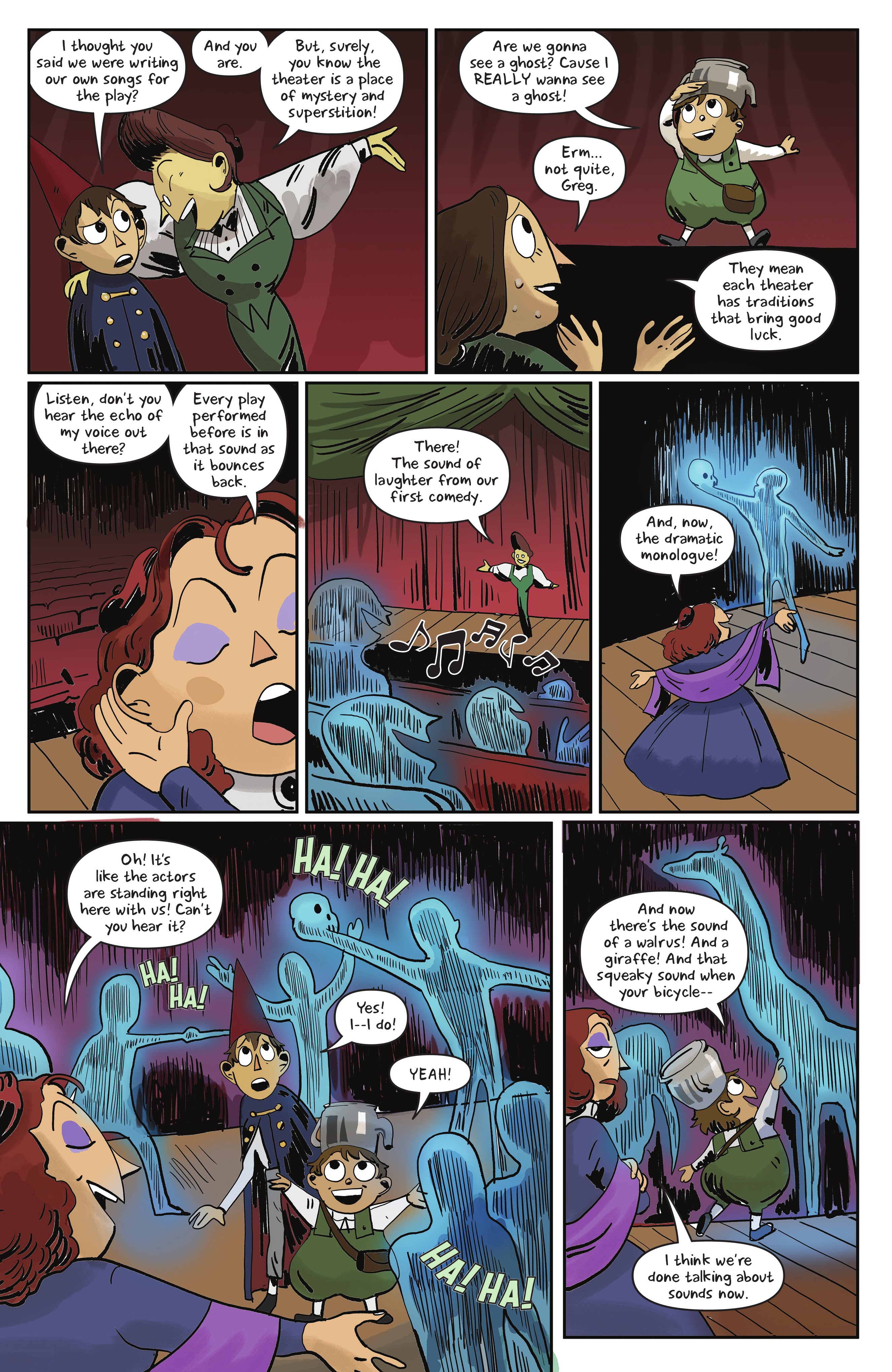 Read online Over the Garden Wall: Soulful Symphonies comic -  Issue # TPB - 58