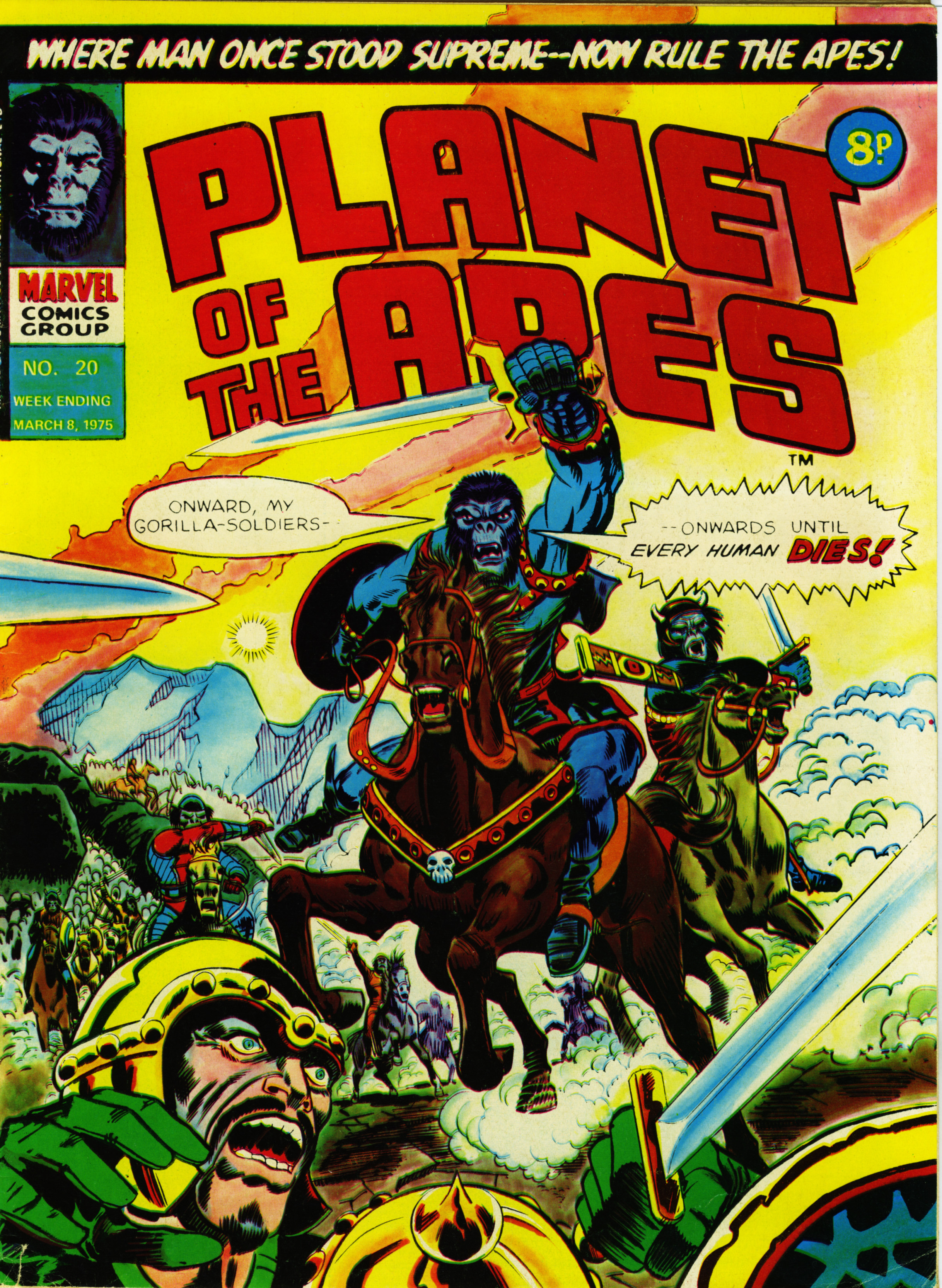 Read online Planet of the Apes (1974) comic -  Issue #20 - 1
