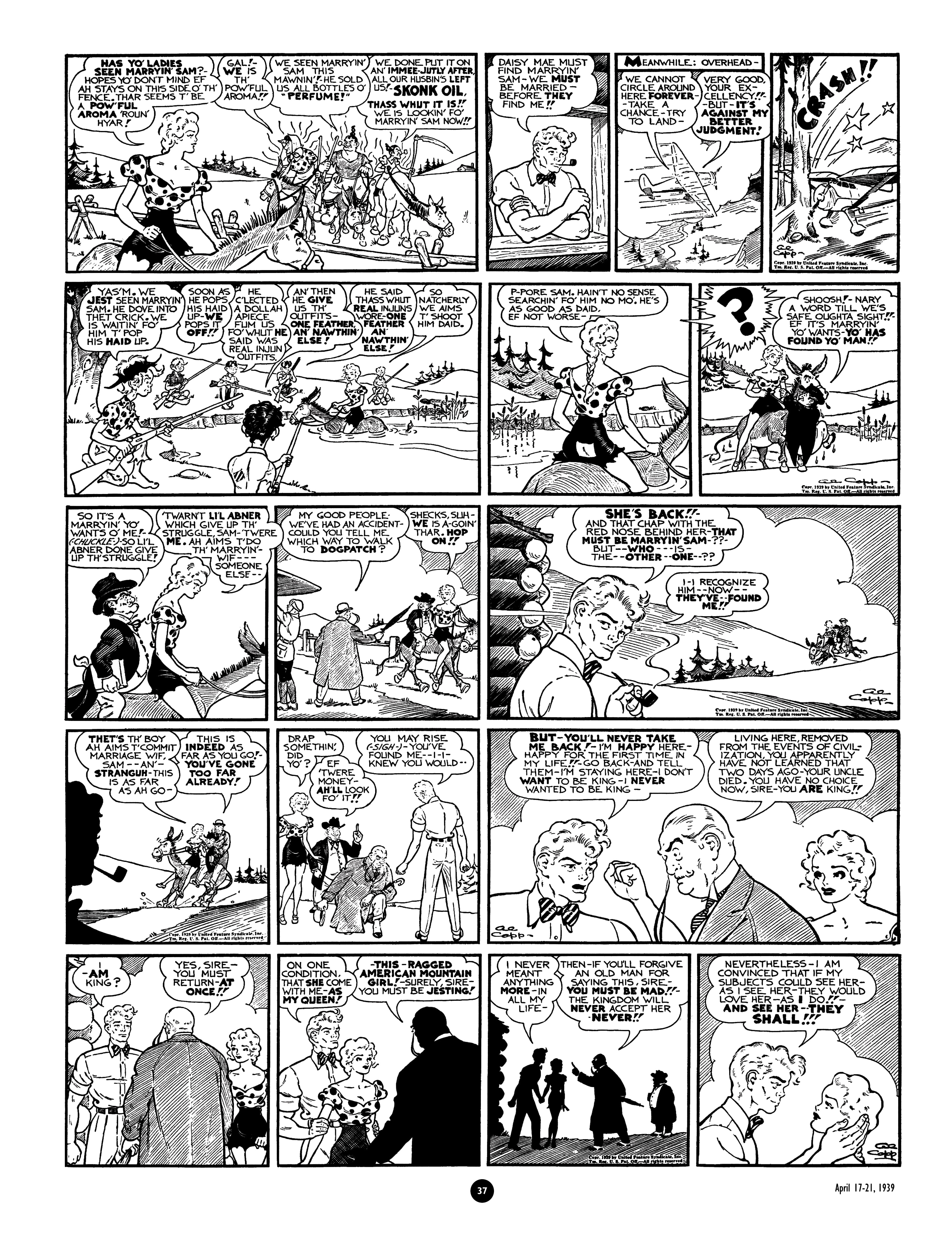Read online Al Capp's Li'l Abner Complete Daily & Color Sunday Comics comic -  Issue # TPB 3 (Part 1) - 38