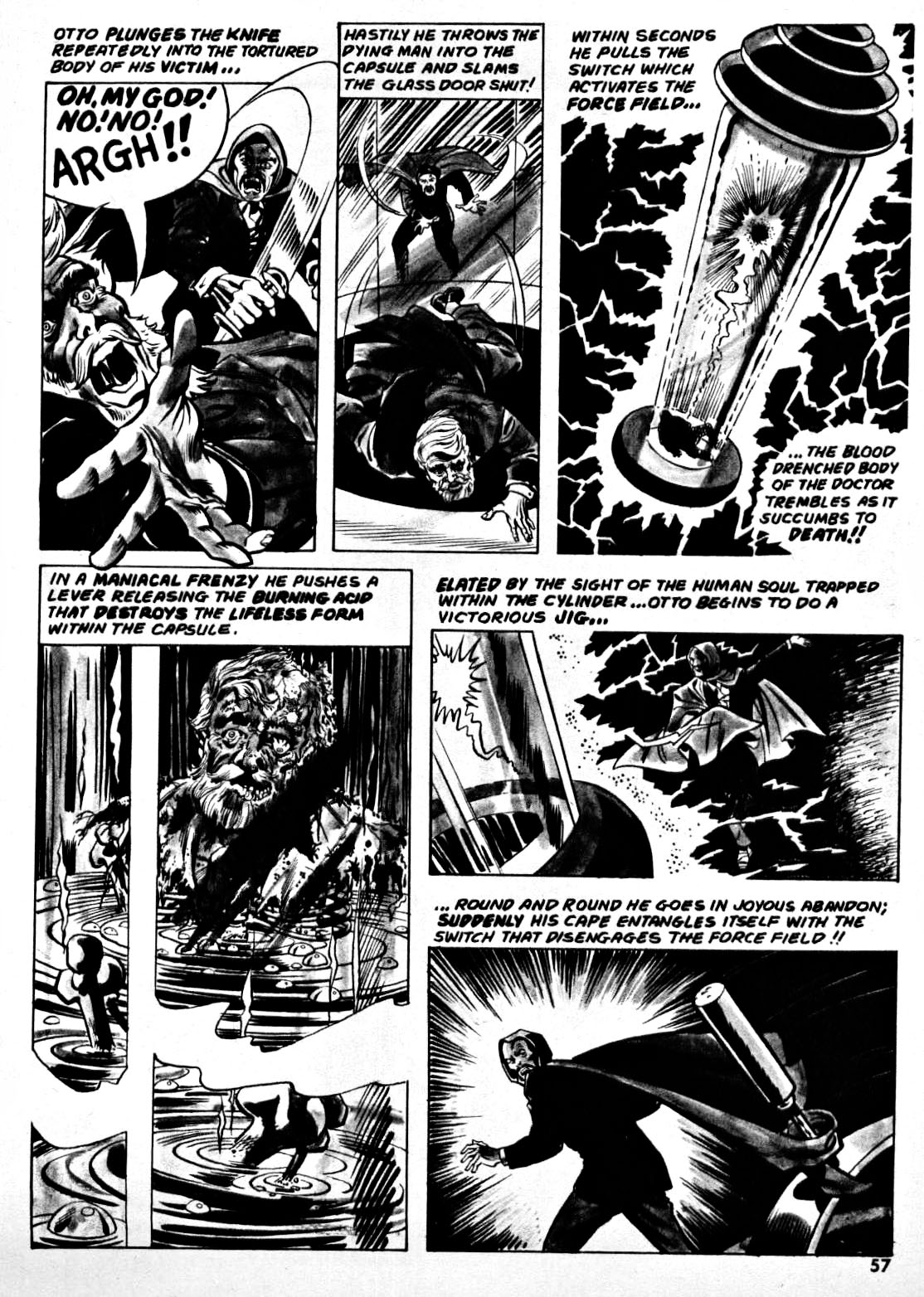 Read online Nightmare (1970) comic -  Issue #8 - 56