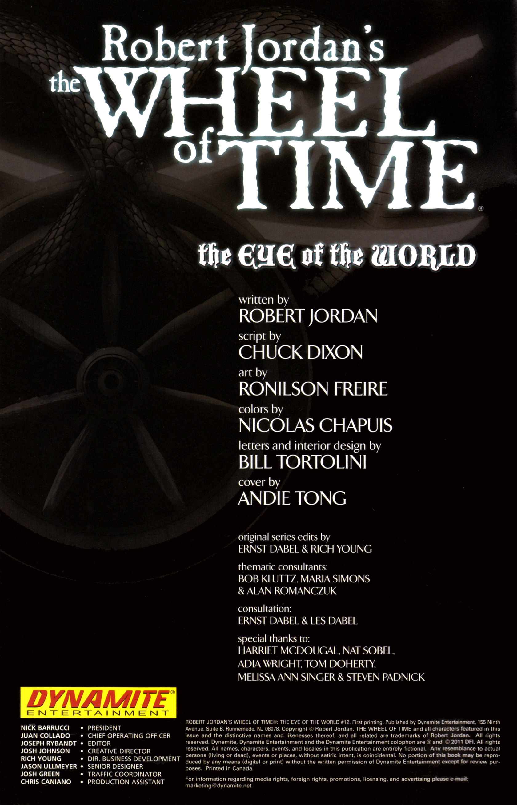 Read online Robert Jordan's Wheel of Time: The Eye of the World comic -  Issue #12 - 2