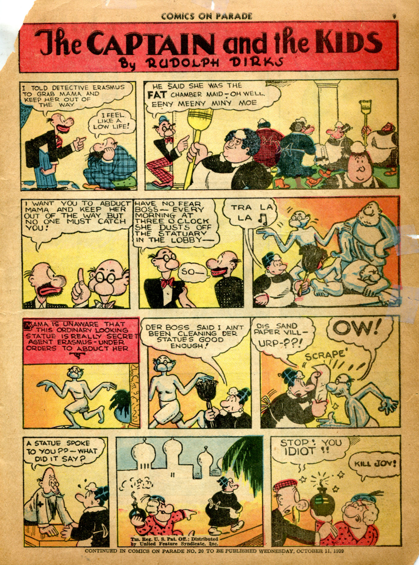Read online Comics on Parade comic -  Issue #19 - 12